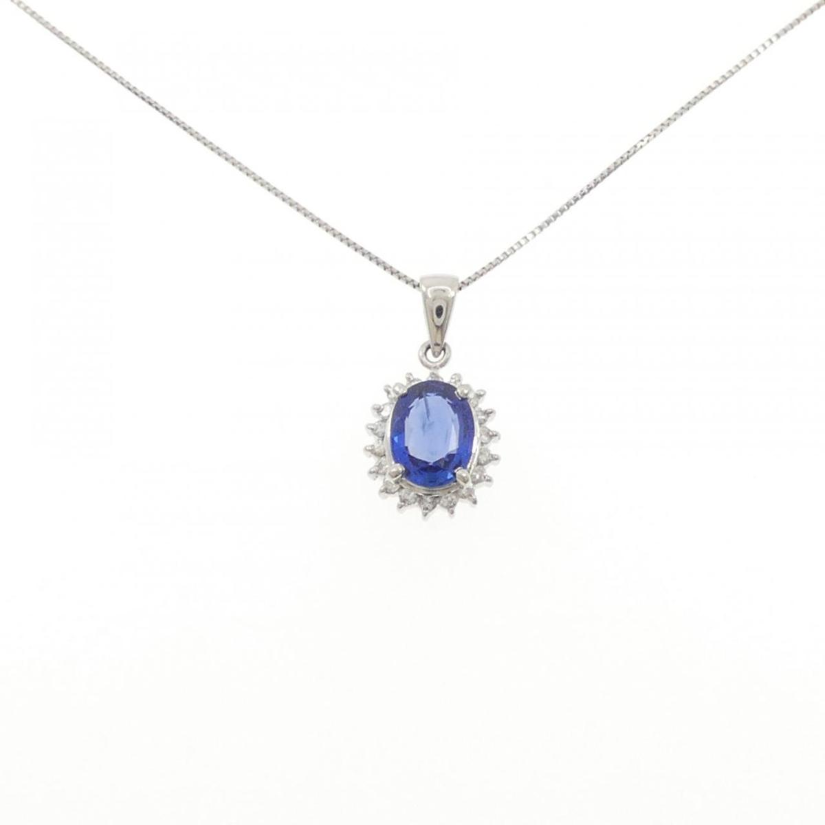 PT/PT850 サファイヤ ネックレス 1.24CT【中古】｜KOMEHYO ONLINESTORE 店