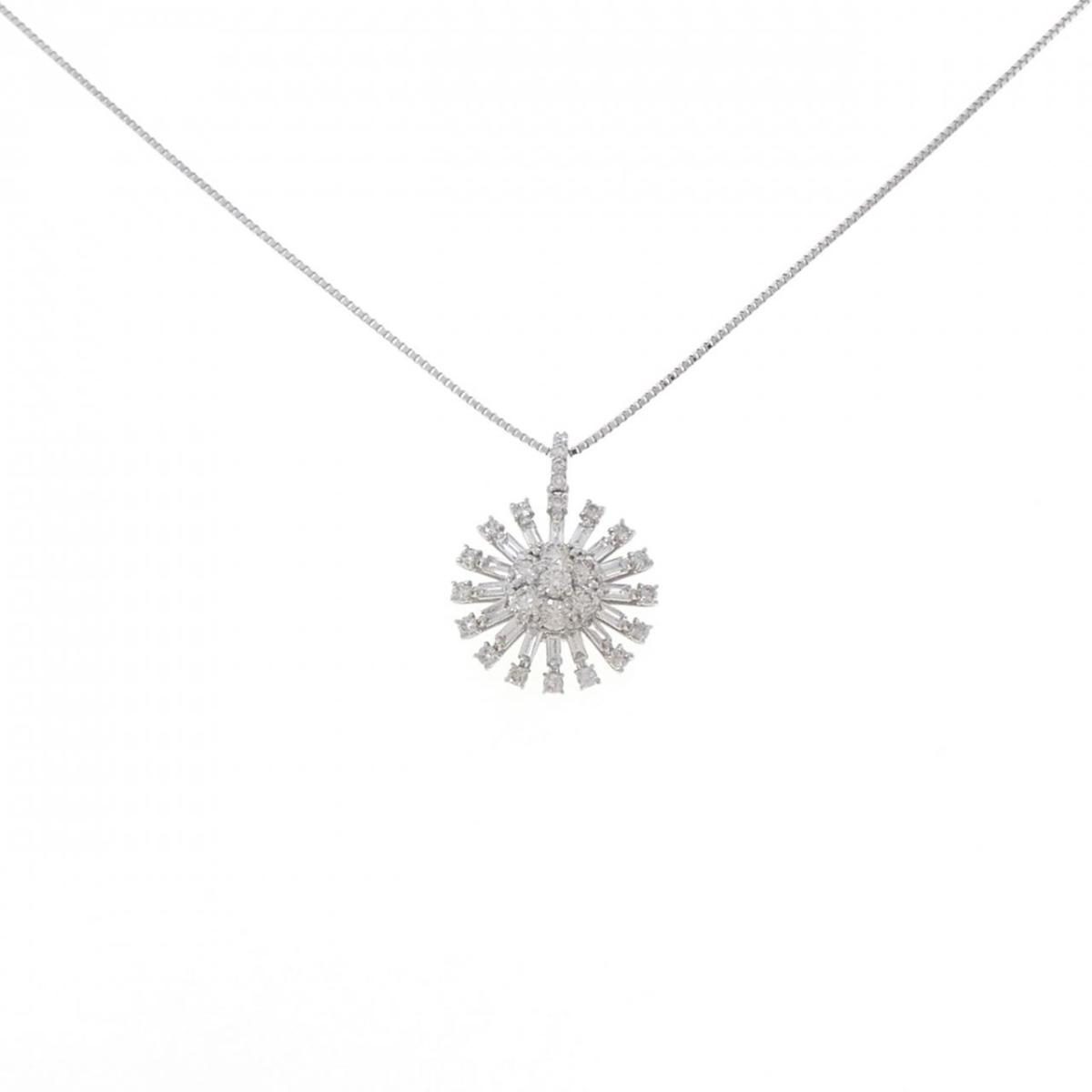 PT900/PT850 ダイヤモンド ネックレス 0.70CT【中古】|KOMEHYO ONLINESTORE 店