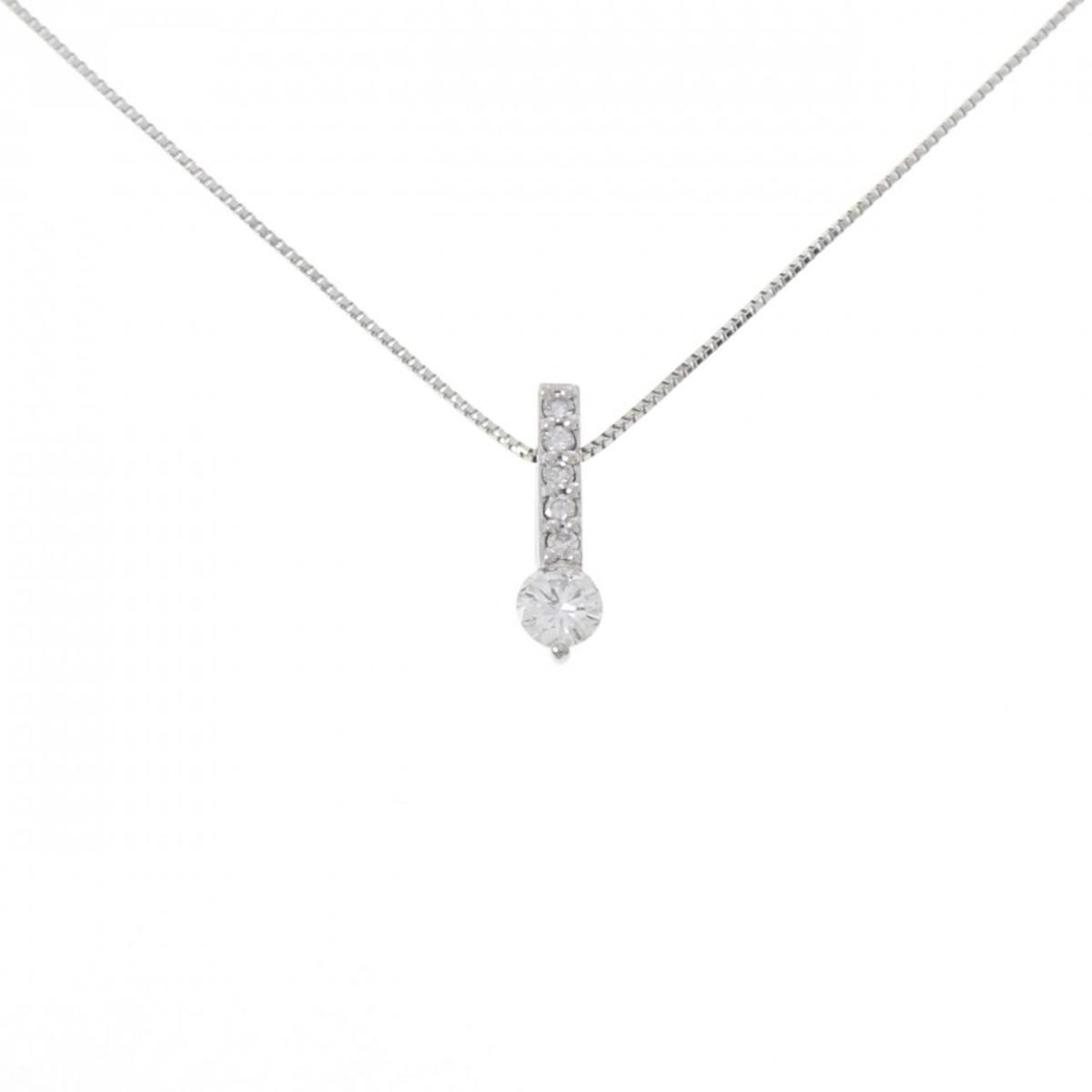 PT900/PT850 ダイヤモンド ネックレス 0.30CT【中古】｜KOMEHYO ONLINESTORE 店