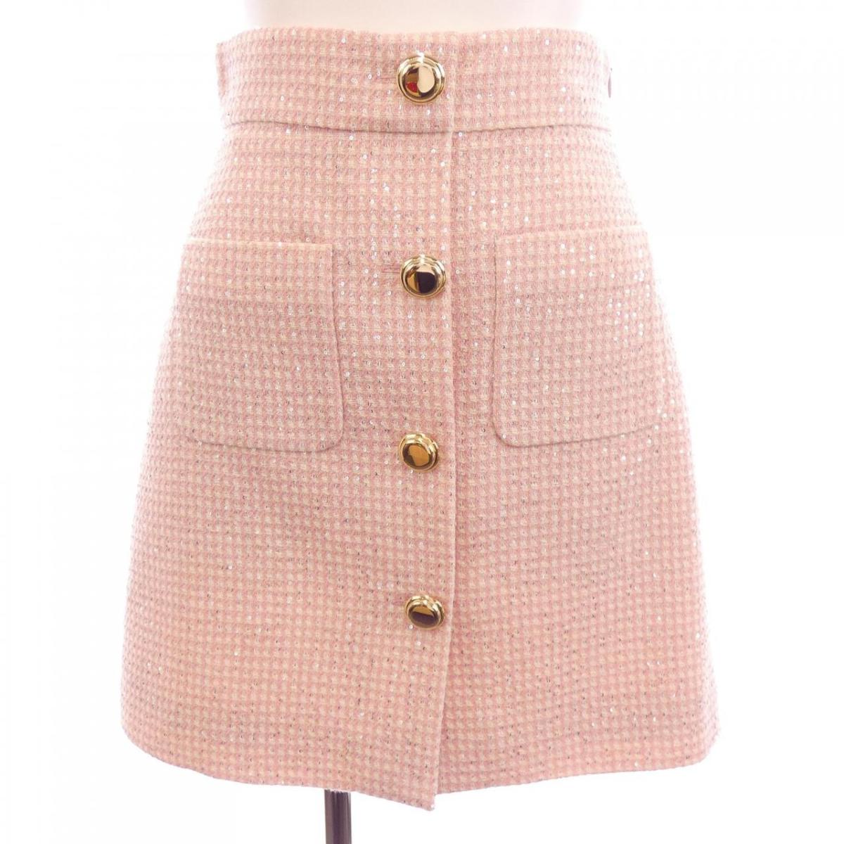 ミュウミュウ MIU MIU MG1767 1Y8W スカート【中古】|KOMEHYO ONLINESTORE 店