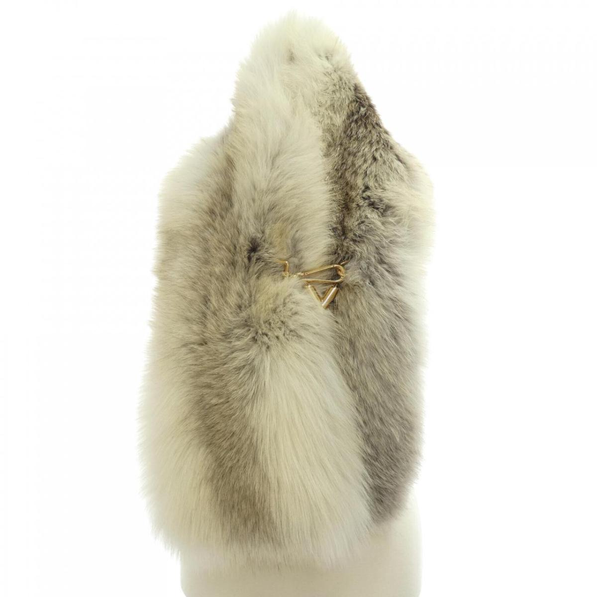 ルイヴィトン LOUIS VUITTON エシャルプ フォクシー M70437 MUFFLER【中古】
