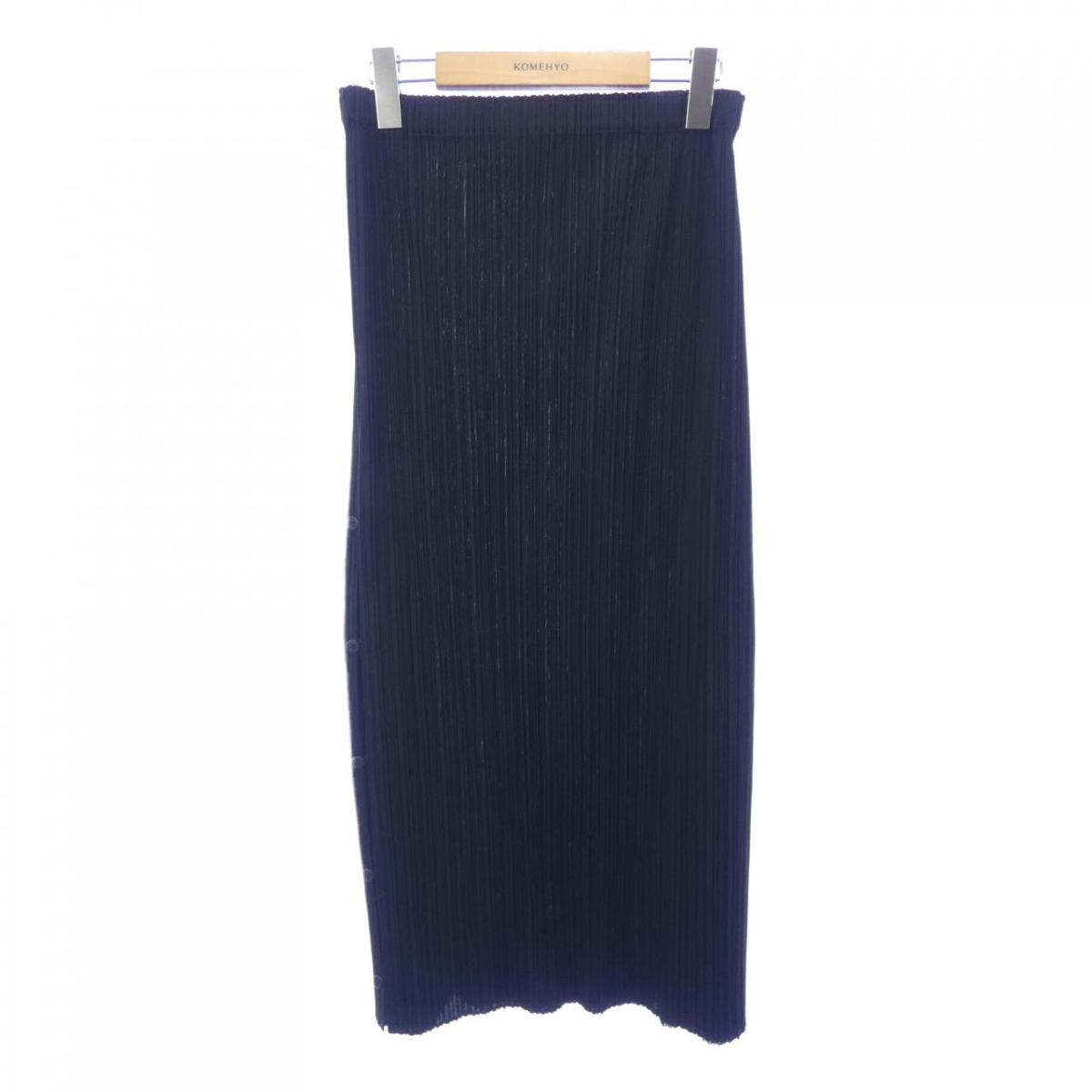 筋目プリーズ PLEATS PLEASE PP63-JG793 スコート【中古】