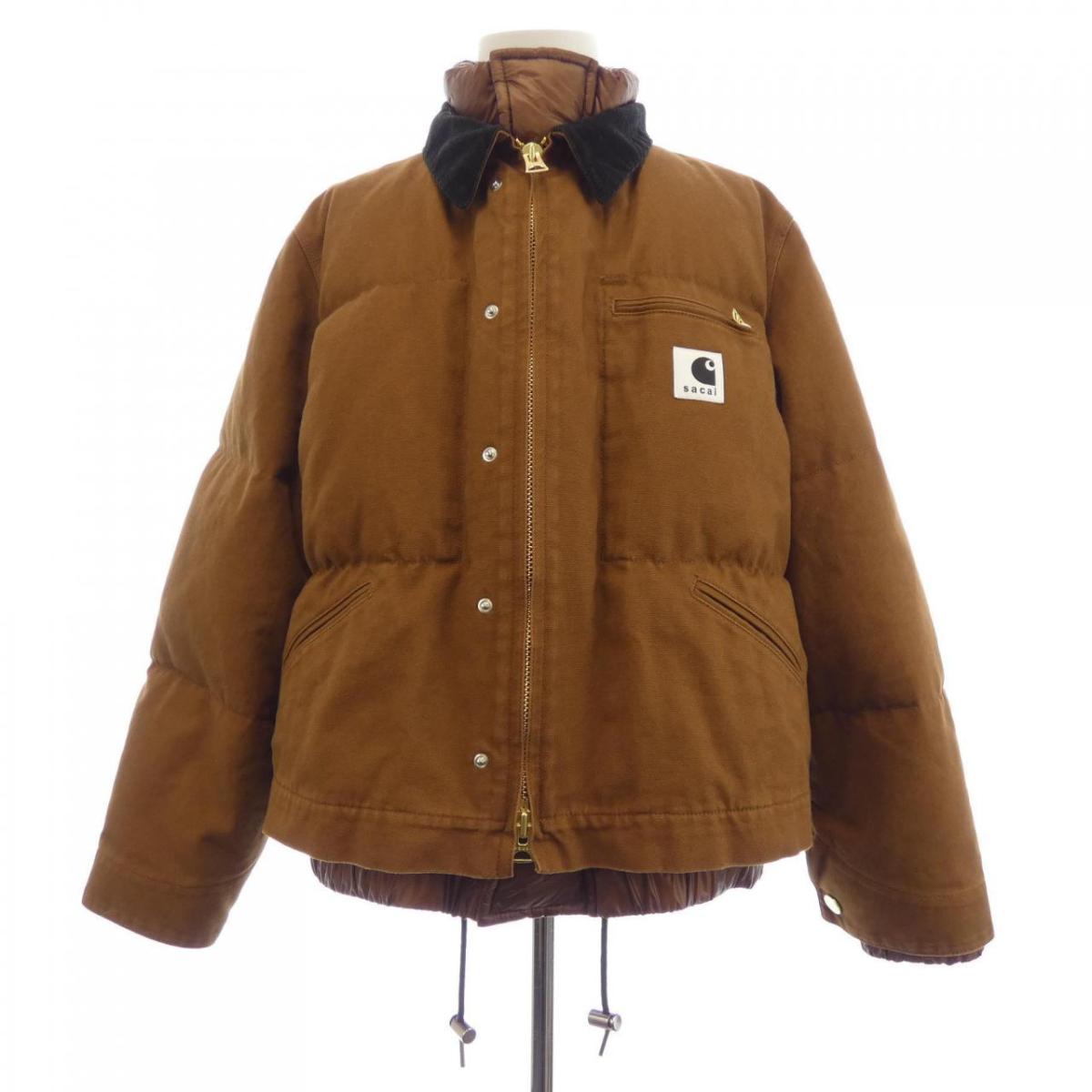 サカイ SACAI Carhartt WIP Washed Duck Puffer JK 25-03858M 落ちこむ上衣【中古】