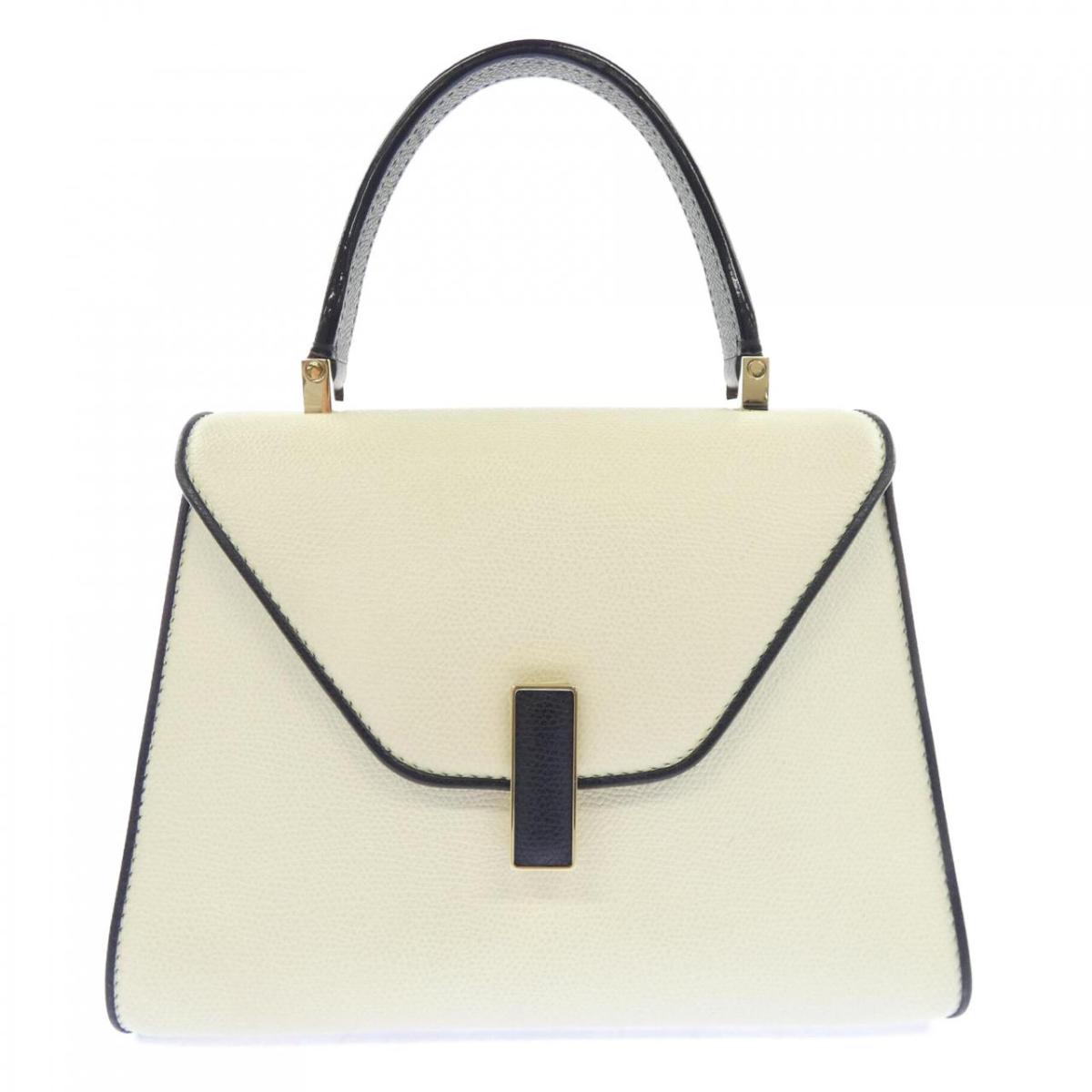 ヴァレクストラ VALEXTRA イジィデ キアロスクーロ ISIDE CHIAROSCURO WBES0033028LOC99 BAG【中古】