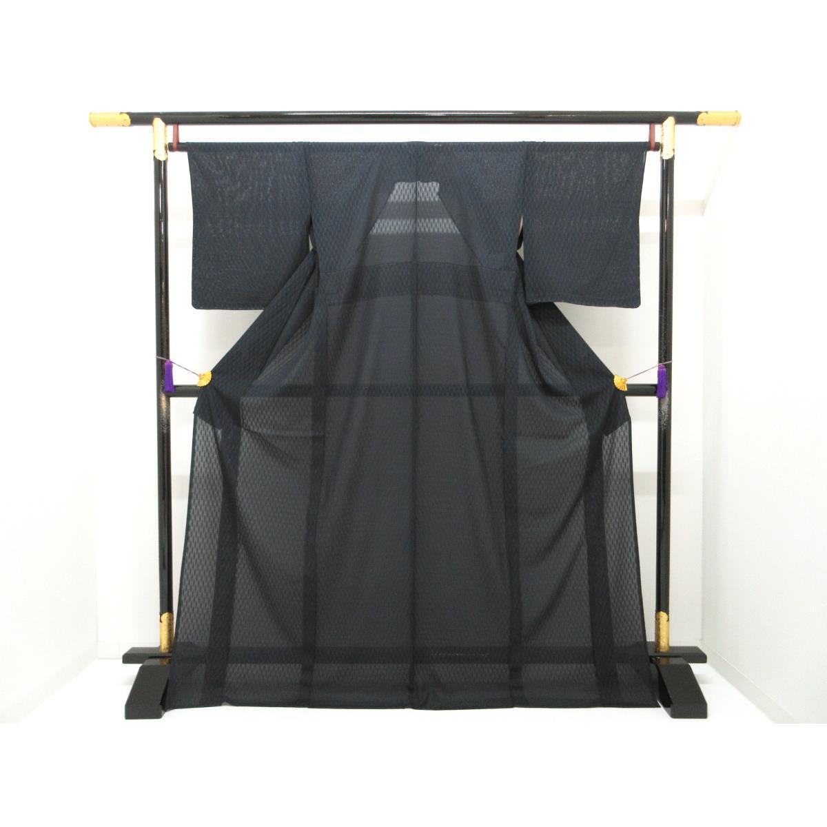 【未当て嵌める品】単衣 紋絽色無地【中古】
