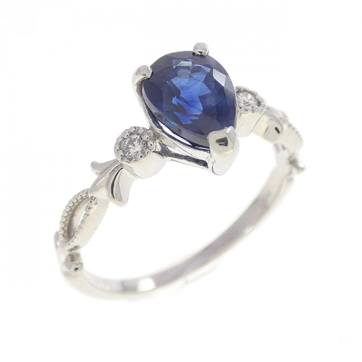 PT950 サファイヤ リング 1.111CT【中古】｜KOMEHYO ONLINESTORE 店