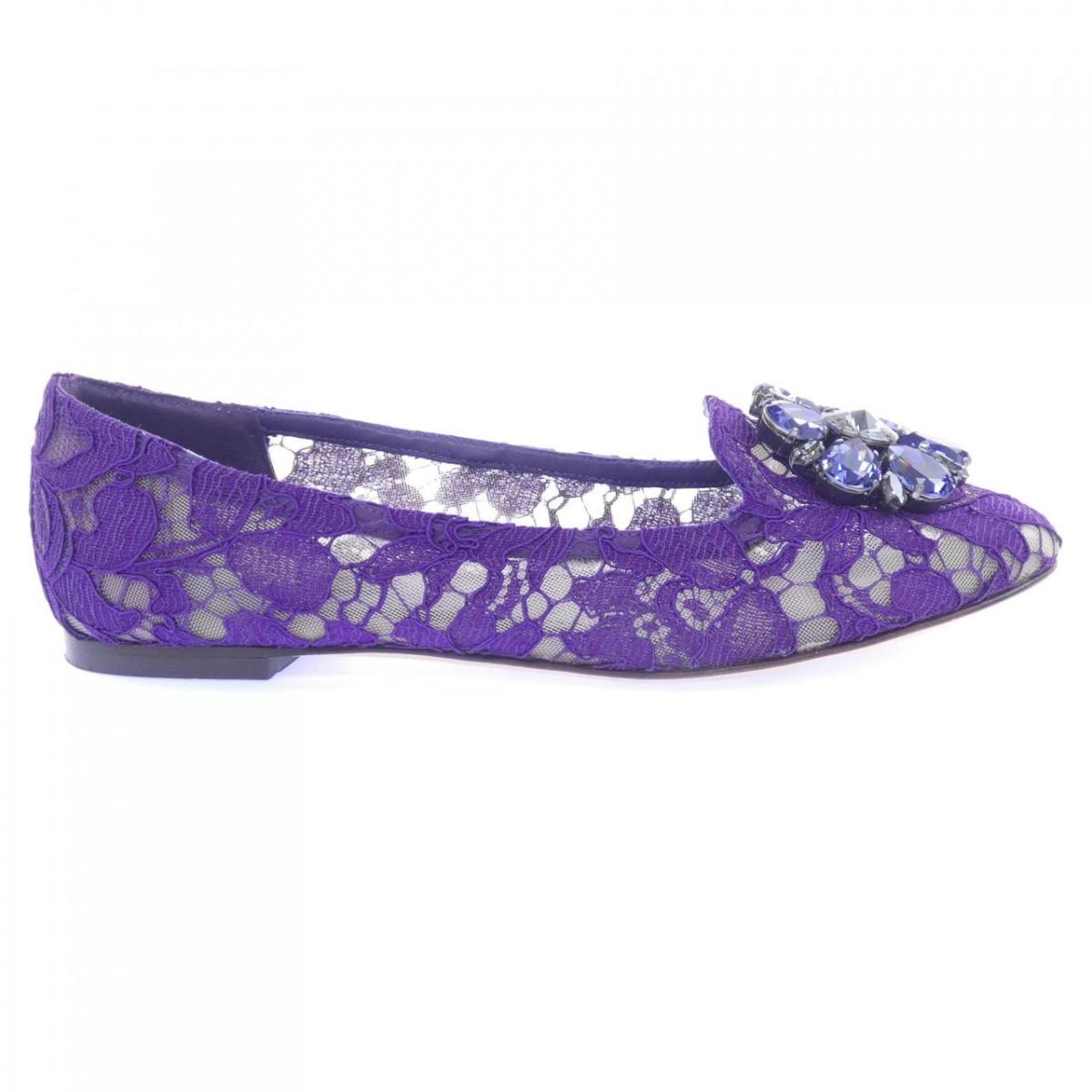 ドルチェアンドガッバーナ DOLCE\u0026GABBANA 木目細かシューズ【中古】