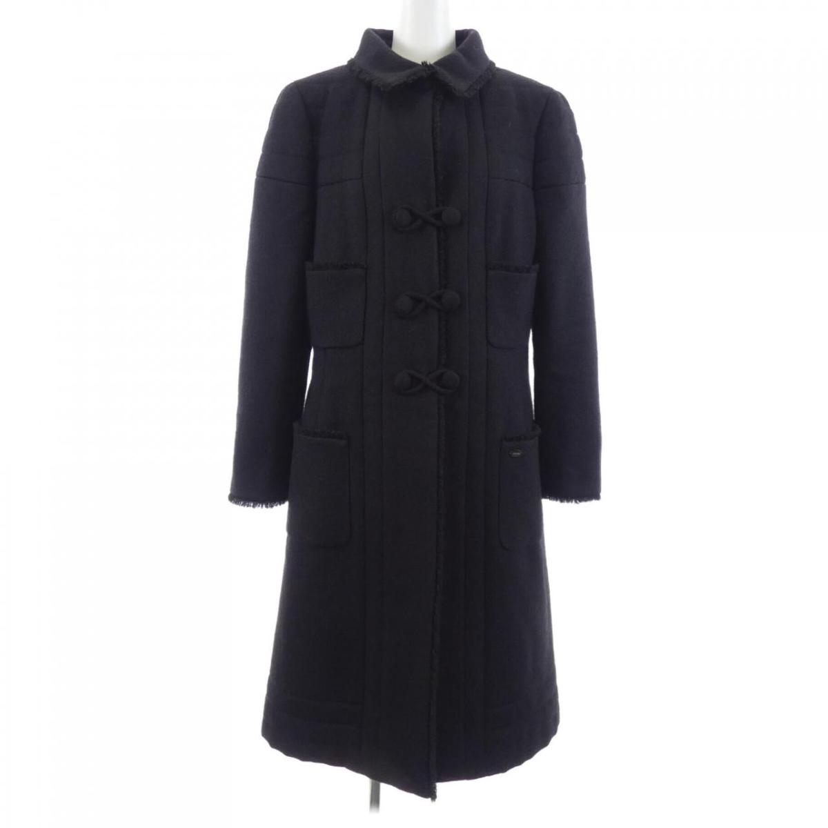 【ヴィンテージ】シャネル CHANEL P28956V19076 06A 厚地の外套【中古】