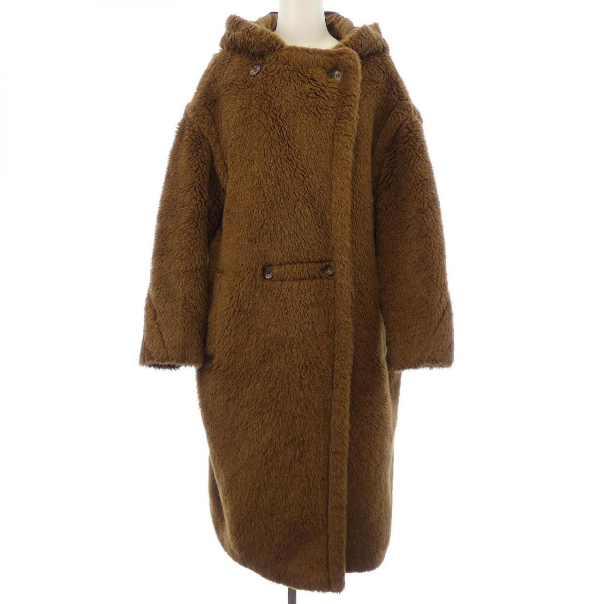 マックスマーラ Max Mara 101665 テディベア 厚地の外套【中古】