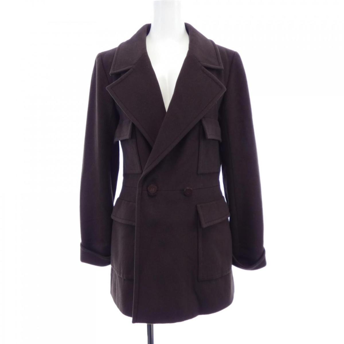【ヴィンテージ】シャネル CHANEL P18117V07699 01A 厚地の外套【中古】