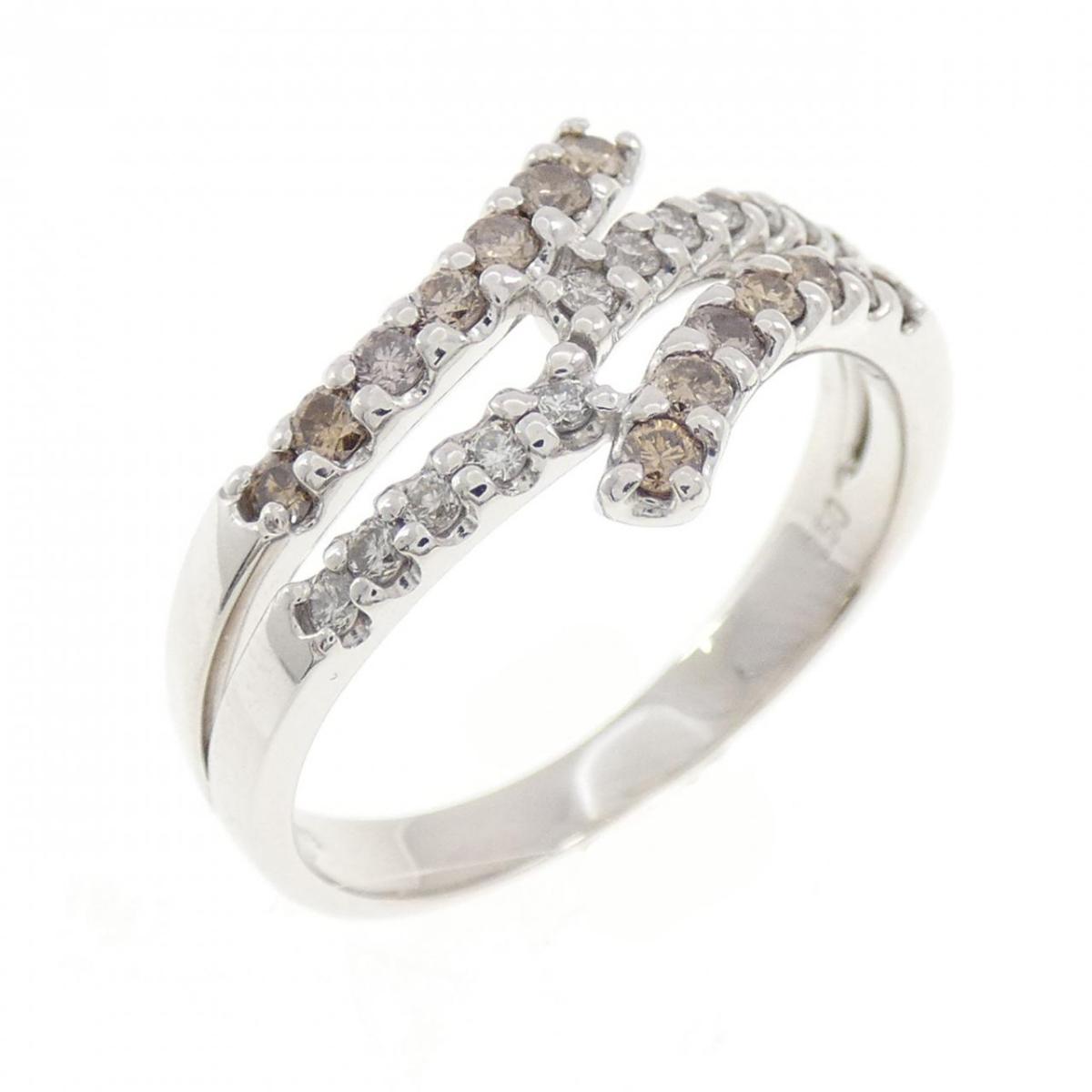 K18WG ダイヤモンド リング 0.50CT【中古】|KOMEHYO ONLINESTORE 店