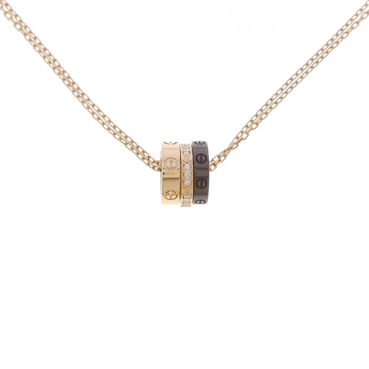 カルティエ ラブ スリーフープ ネックレス【中古】|KOMEHYO ONLINESTORE 店