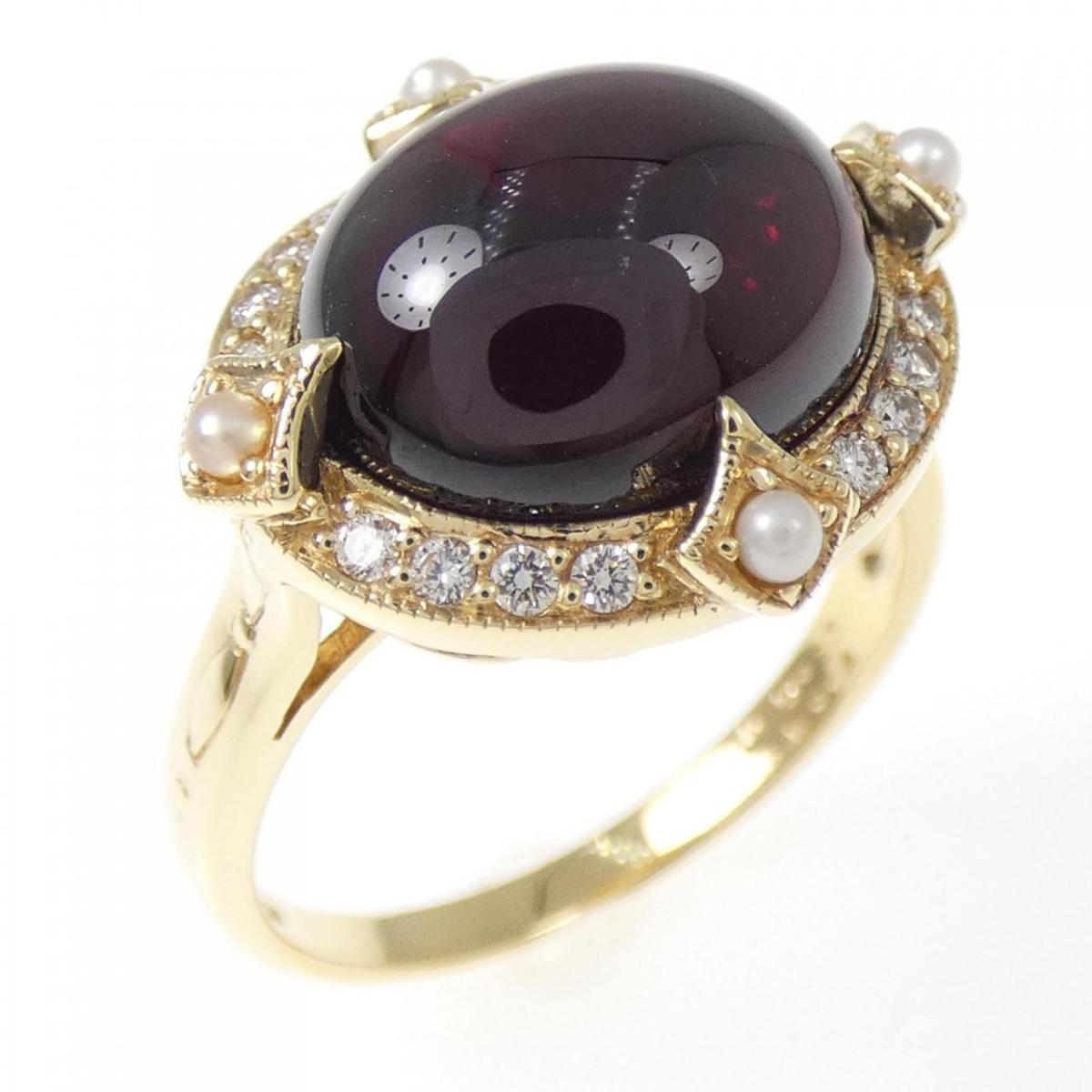 K18YG ガーネット リング 5.64CT【中古】｜KOMEHYO ONLINESTORE 店