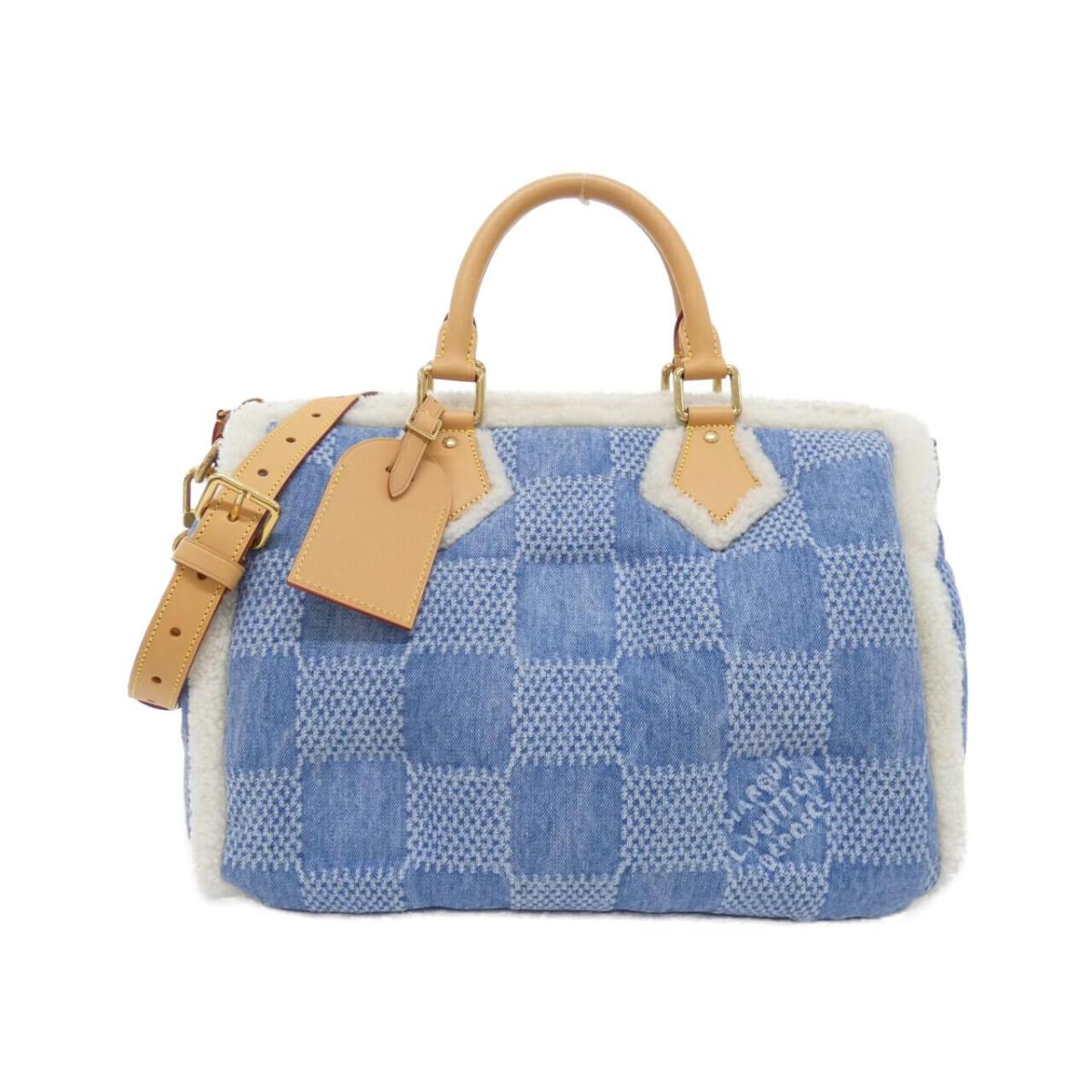 ルイヴィトン ダミエ ジーンズ 3D(LV SKI) スピーディ バンドリエール 40糎 N00111 ボストンバッグ【中古】