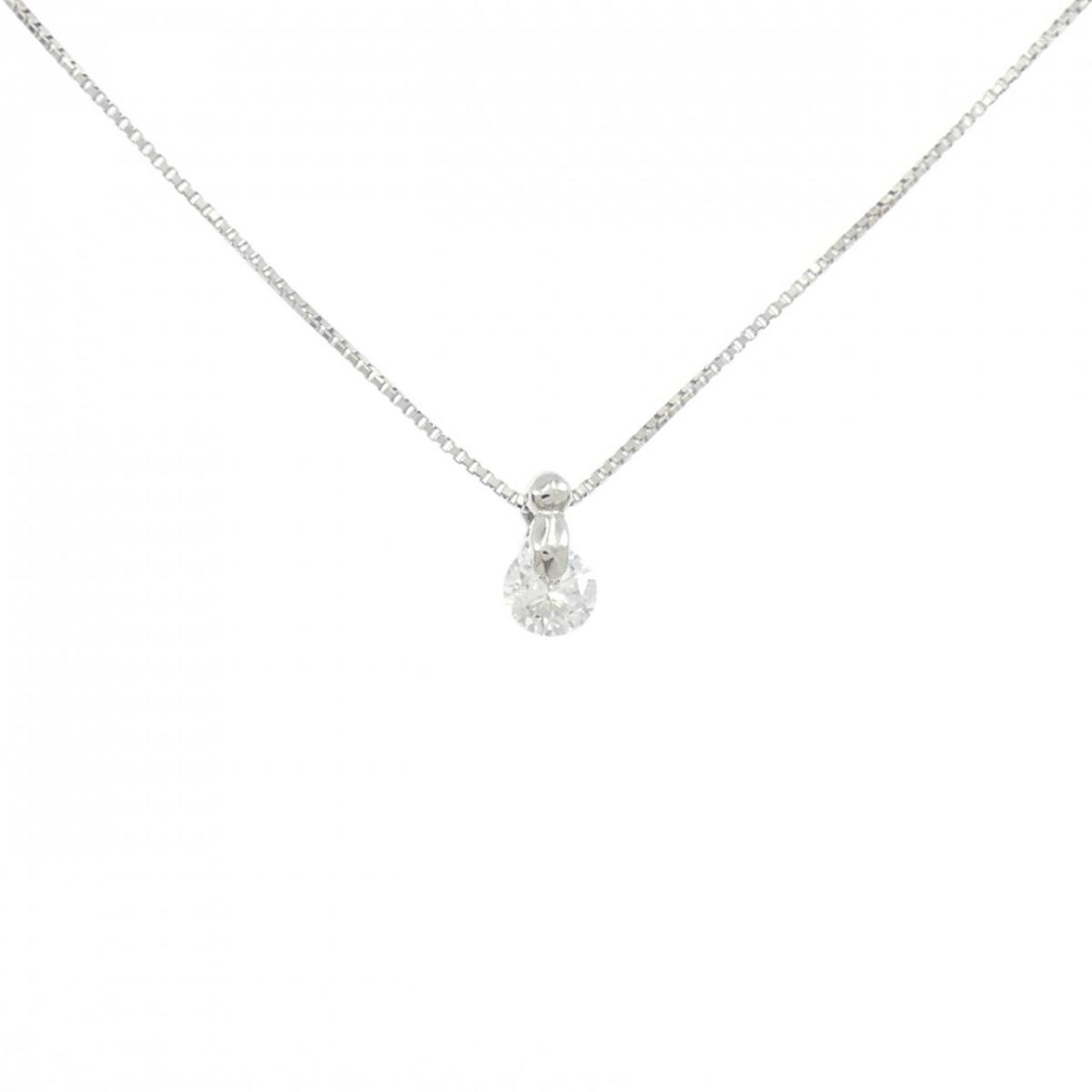 PT/PT850 ダイヤモンド ネックレス 0.18CT【中古】|KOMEHYO ONLINESTORE 店