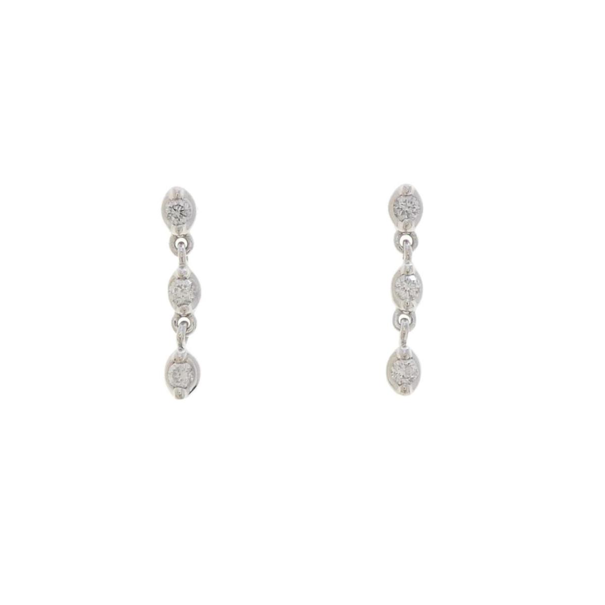PT950/PT900 ダイヤモンド ピアス【中古】|KOMEHYO ONLINESTORE 店