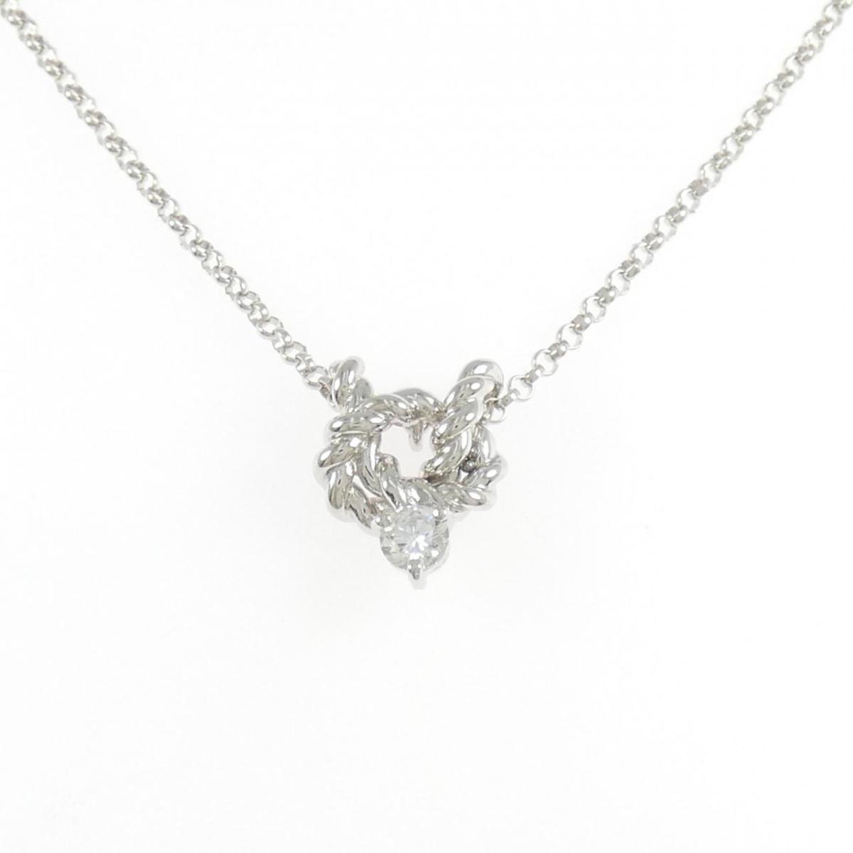 PT900/PT850 ダイヤモンド ネックレス 0.24CT【中古】|KOMEHYO ONLINESTORE 店