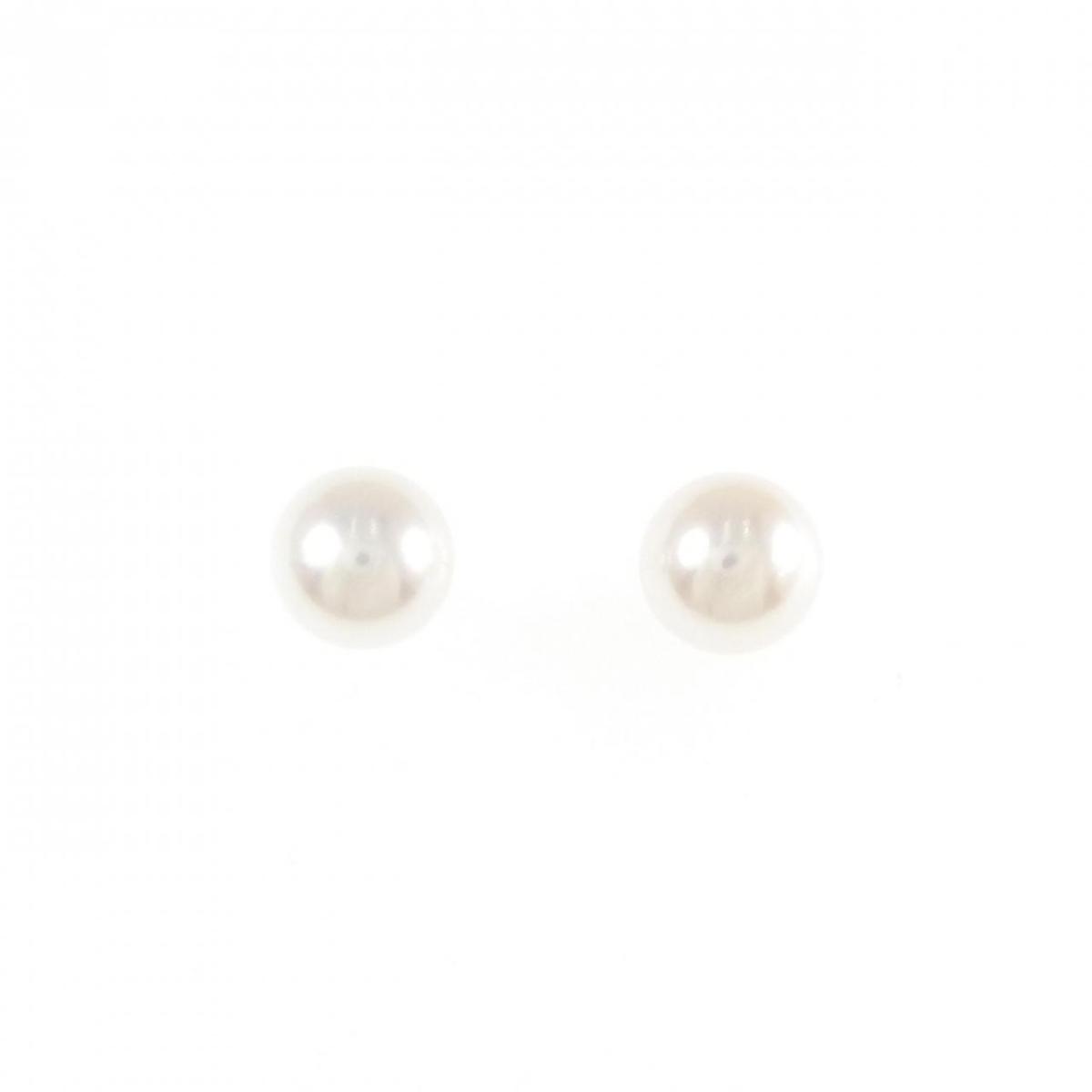 K14WG アコヤパール ピアス 7.2mm【中古】｜KOMEHYO ONLINESTORE 店
