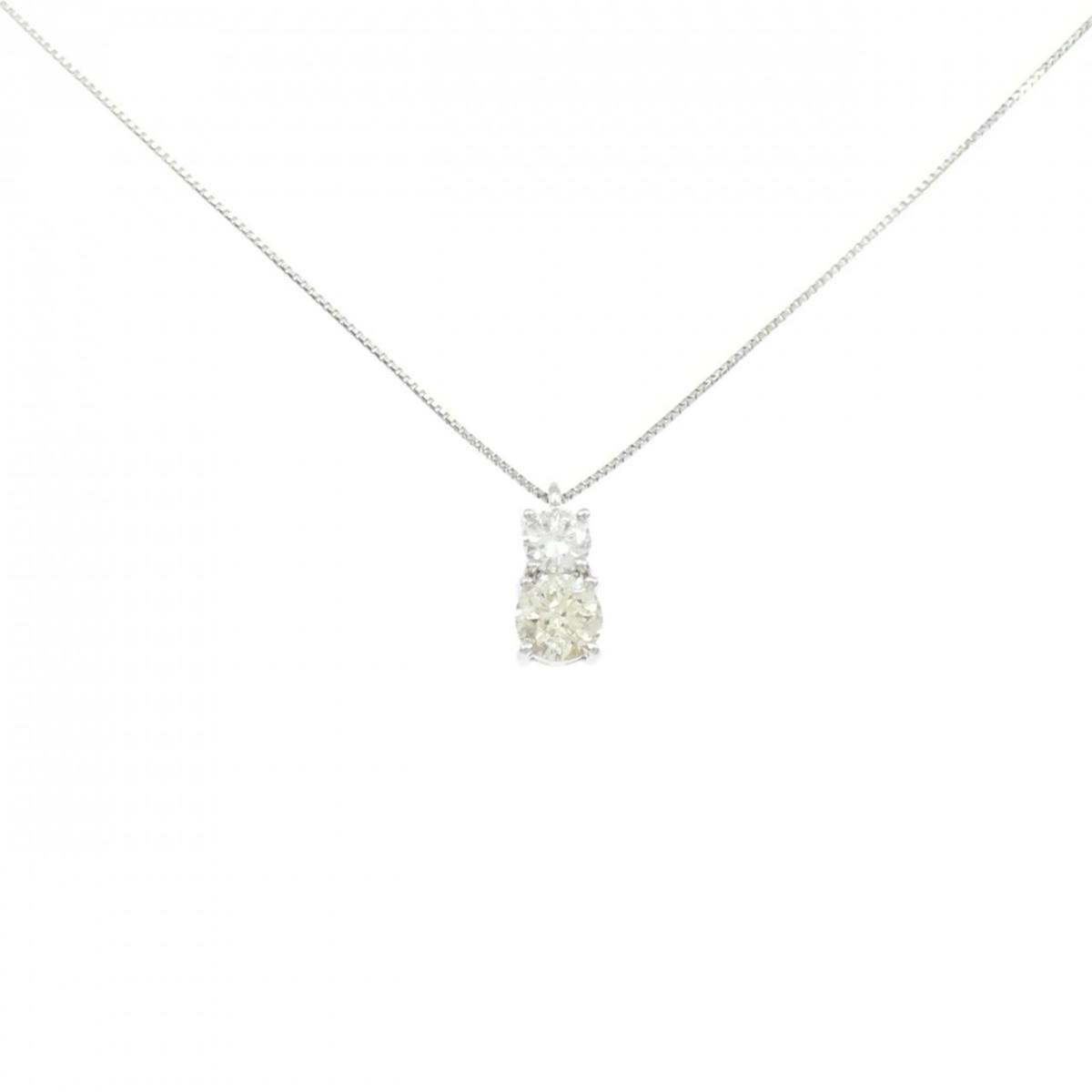PT900/PT850 ダイヤモンド ネックレス 0.54CT【中古】｜KOMEHYO ONLINESTORE 店