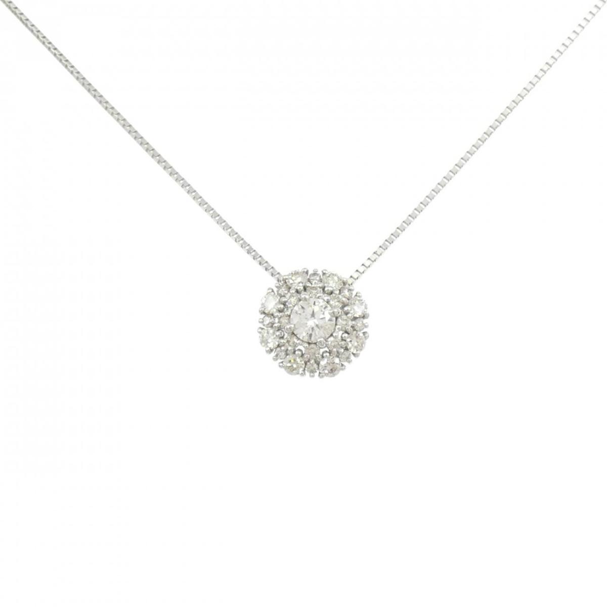 PT950/PT850 ダイヤモンド ネックレス 0.40CT【中古】｜KOMEHYO ONLINESTORE 店
