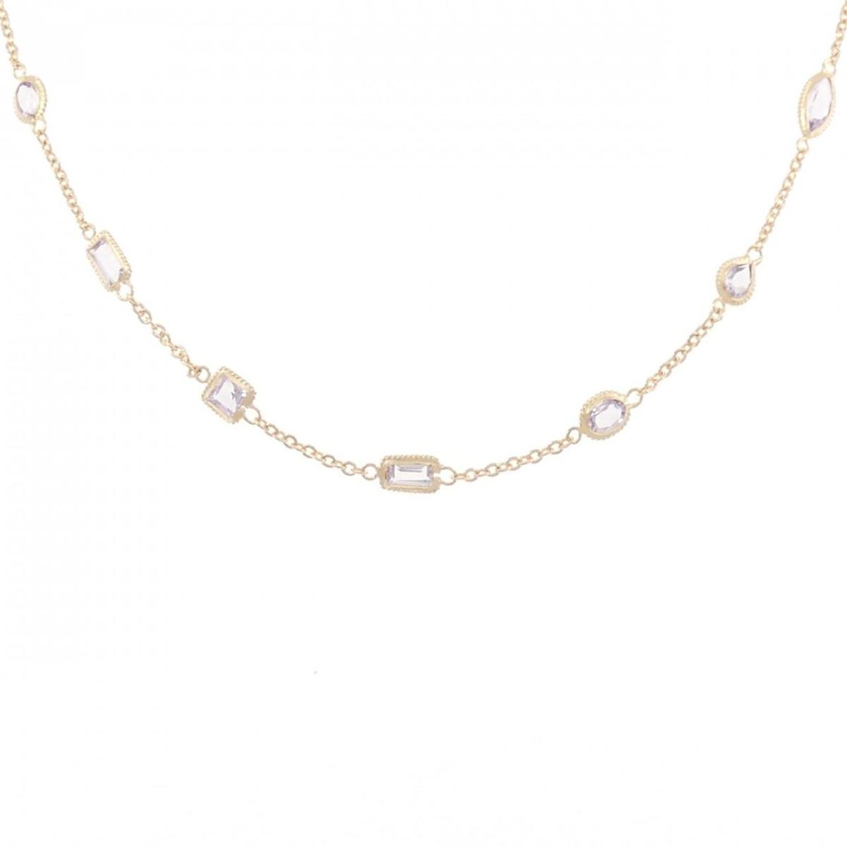 K18PG アメジスト ネックレス 5.37CT【中古】|KOMEHYO ONLINESTORE 店