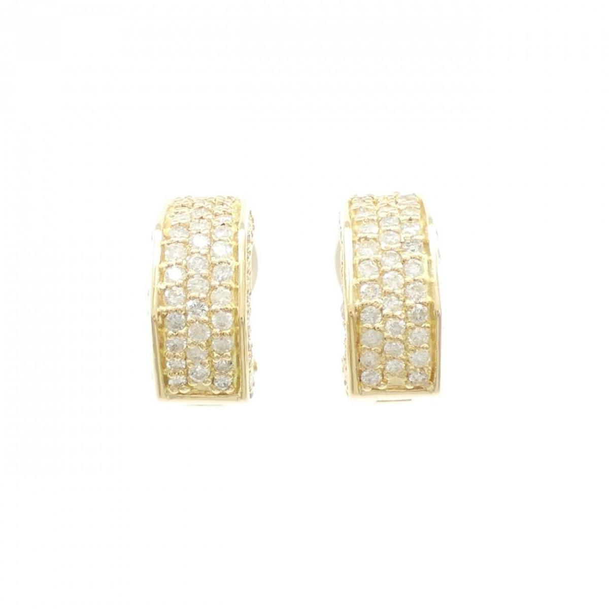 K18YG ダイヤモンド ピアス/イヤリング 1.58CT【中古】｜KOMEHYO ONLINESTORE 店