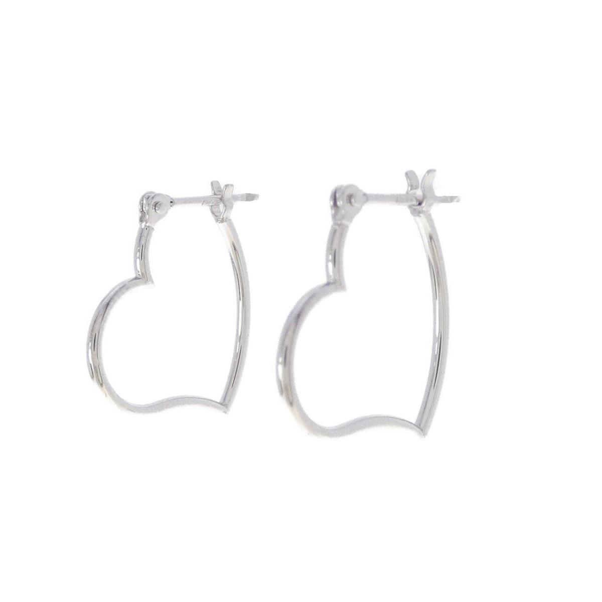 K18WG ハート ピアス【中古】｜KOMEHYO ONLINESTORE 店