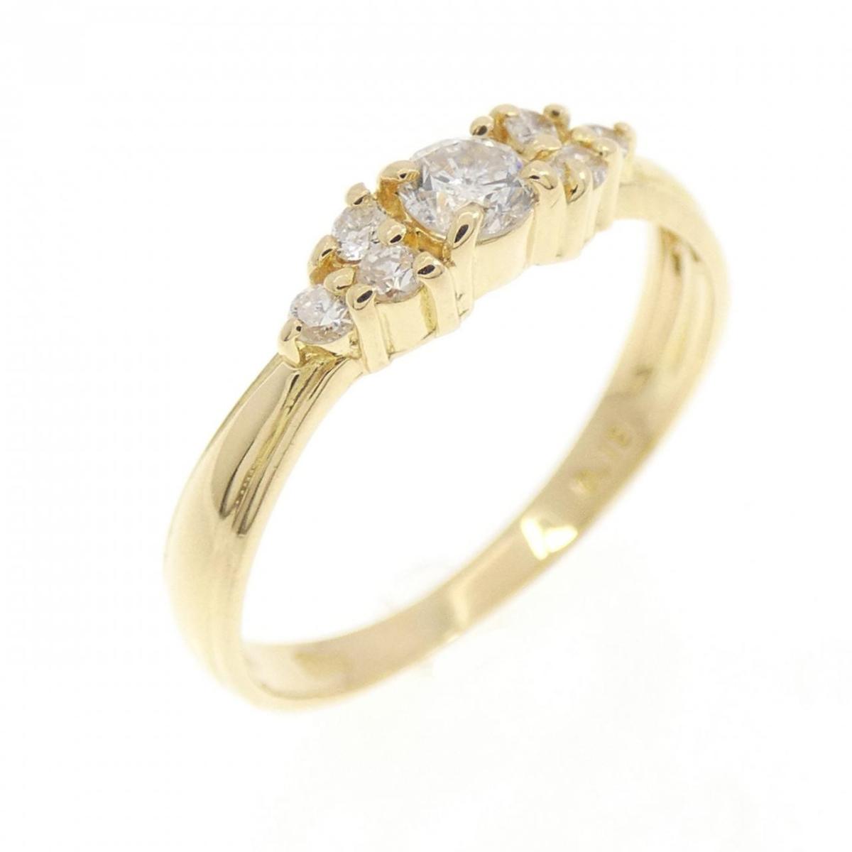 K18YG ダイヤモンド リング 0.19CT【中古】｜KOMEHYO ONLINESTORE 店