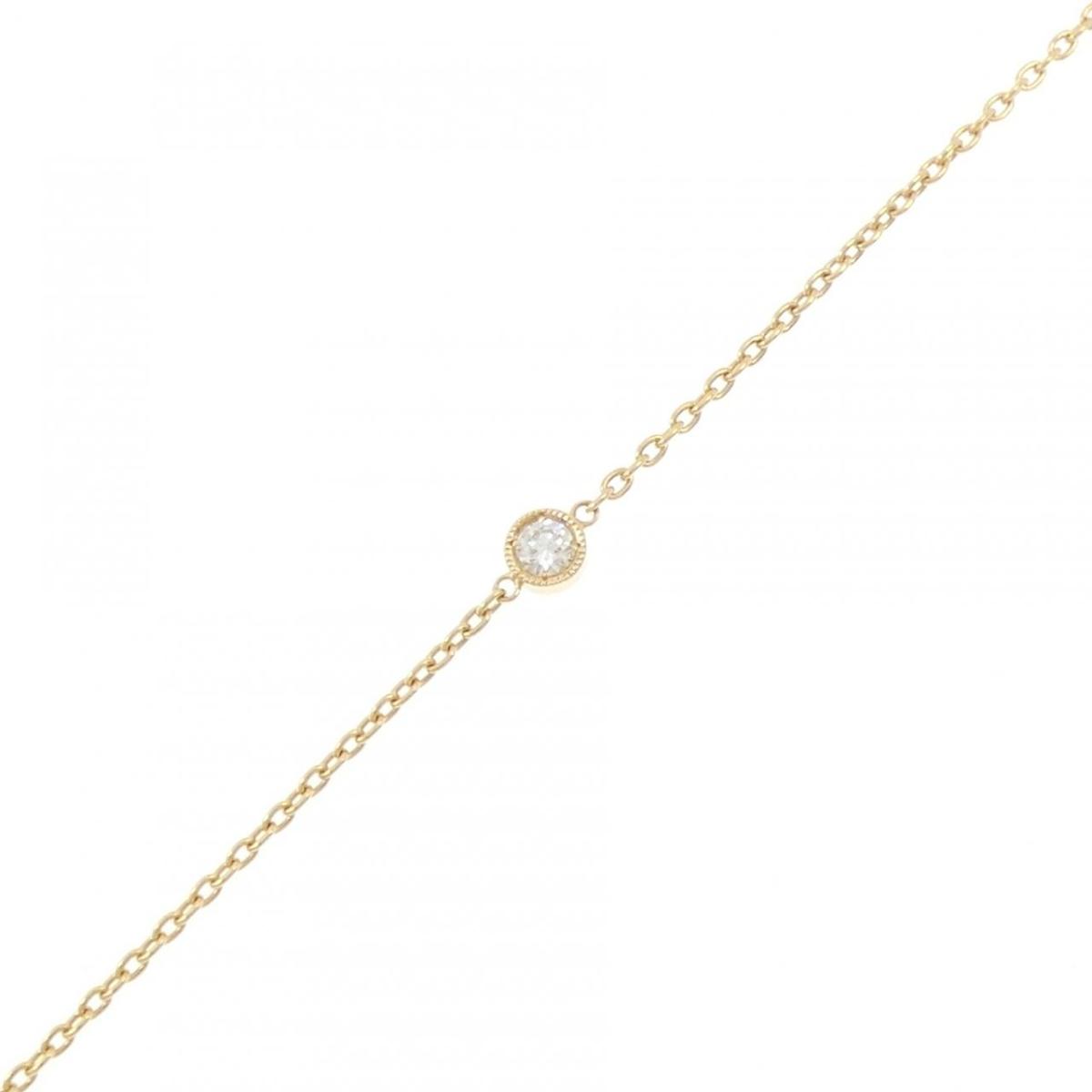 K18YG ダイヤモンド ブレスレット 0.10CT【中古】|KOMEHYO ONLINESTORE 店