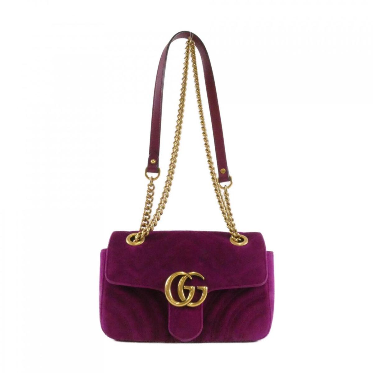 グッチ GG MARMONT 446744 K4D2T ショルダーバッグ【中古】｜KOMEHYO ONLINESTORE 店