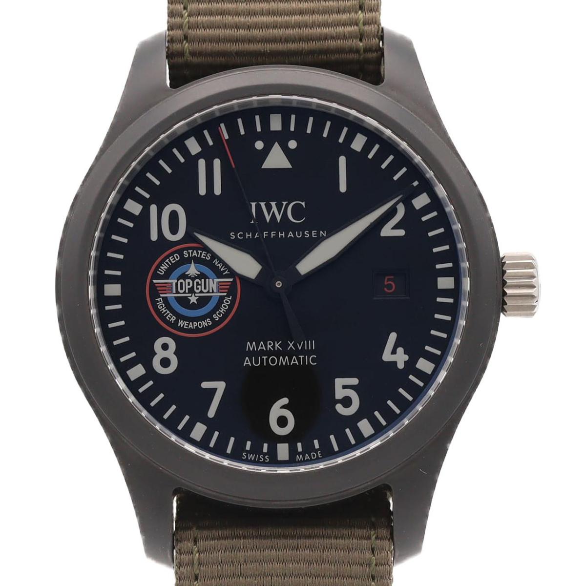 IWC パイロット･ウォッチ･マークXVIII･トップガンSFTI" IW324712 セラミック 自動巻【中古】｜KOMEHYO ONLINESTORE 店