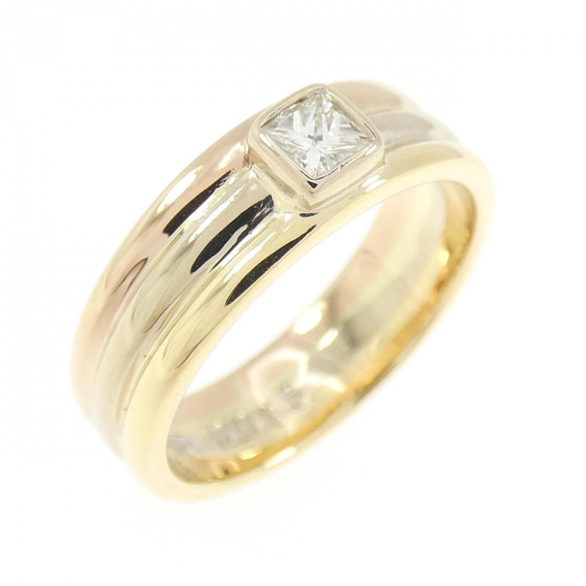 750スリーカラー ダイヤモンド リング 0.15CT【中古】｜KOMEHYO ONLINESTORE 店
