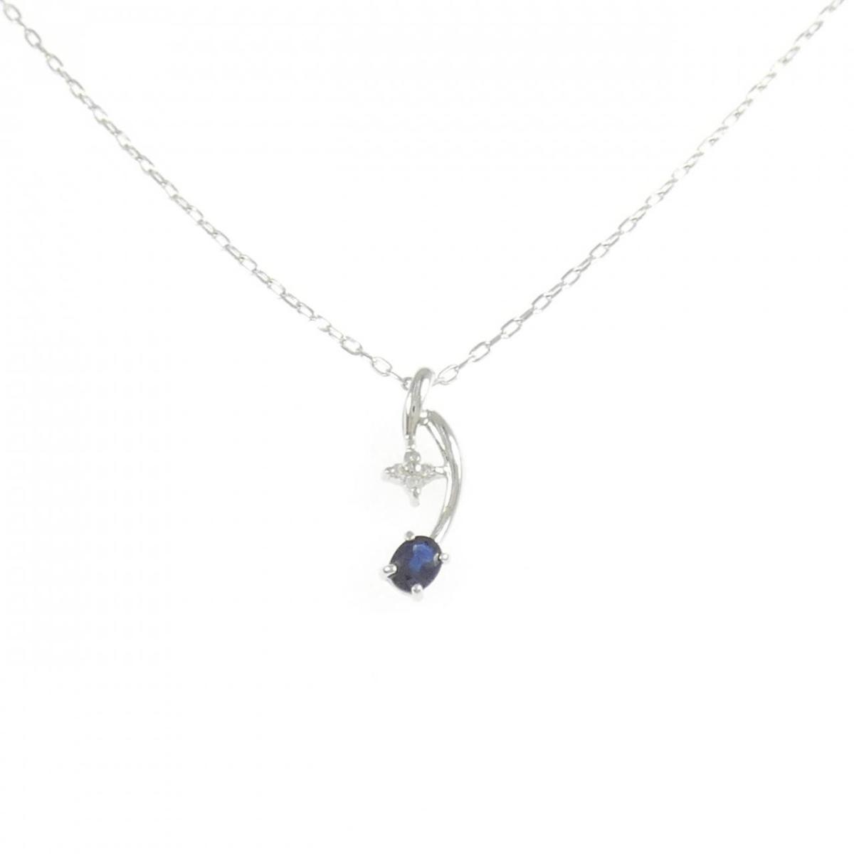 K10WG サファイヤ ネックレス【中古】|KOMEHYO ONLINESTORE 店