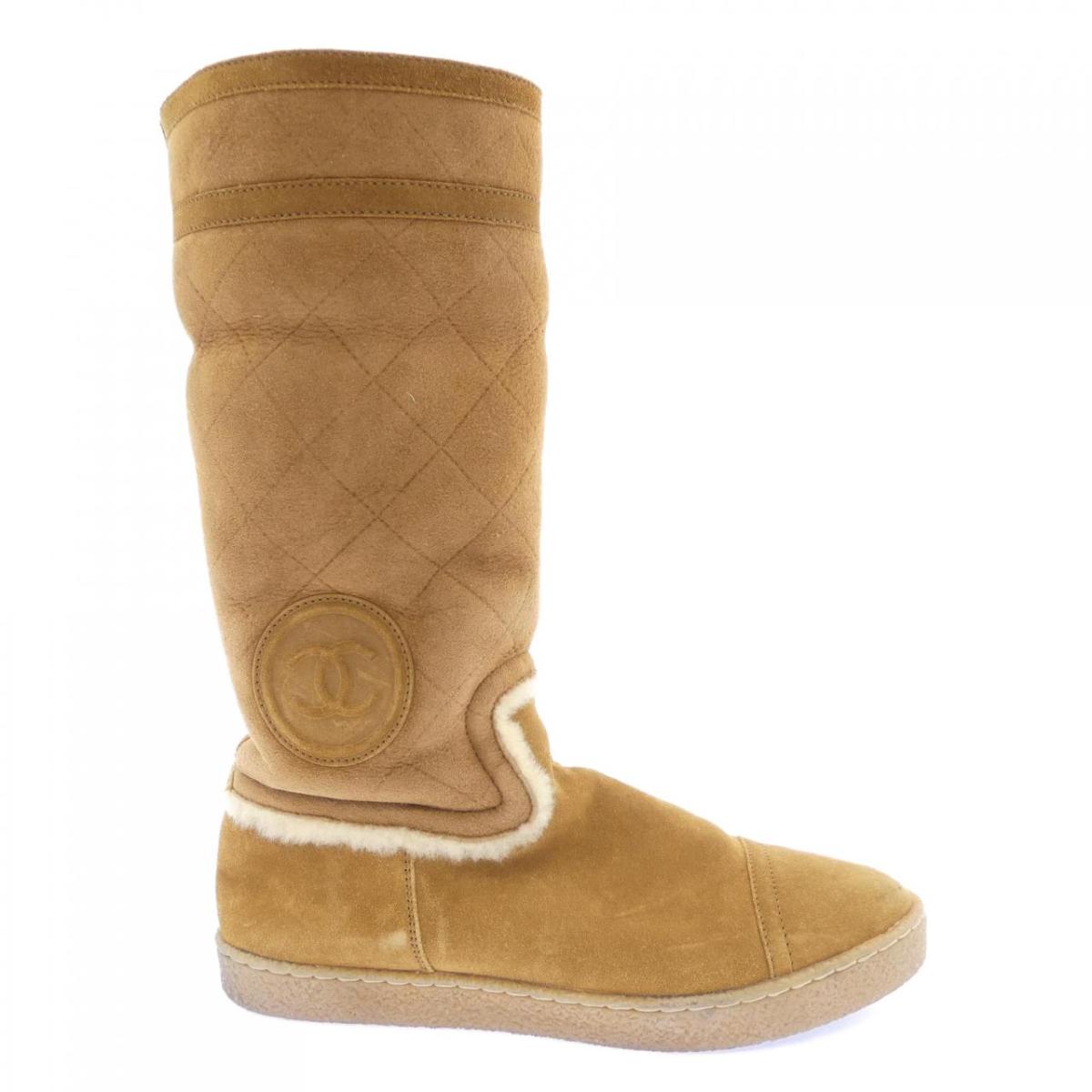 シャネル CHANEL ハイブーツ HIGH BOOTS G26557Y05425 ロングブーツ【中古】|KOMEHYO ONLINESTORE 店