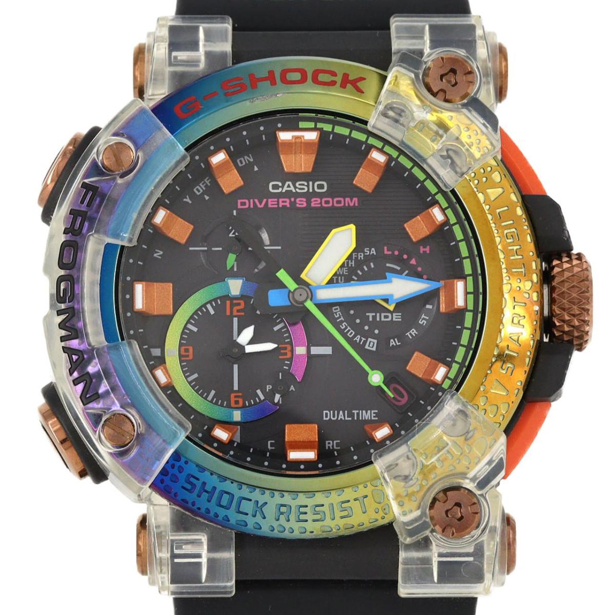 カシオ G-SHOCk・フロッグマン 電波時計 GWF-A1000BRT-1AJR その他 ソーラークォーツ【中古】|KOMEHYO ONLINESTORE 店