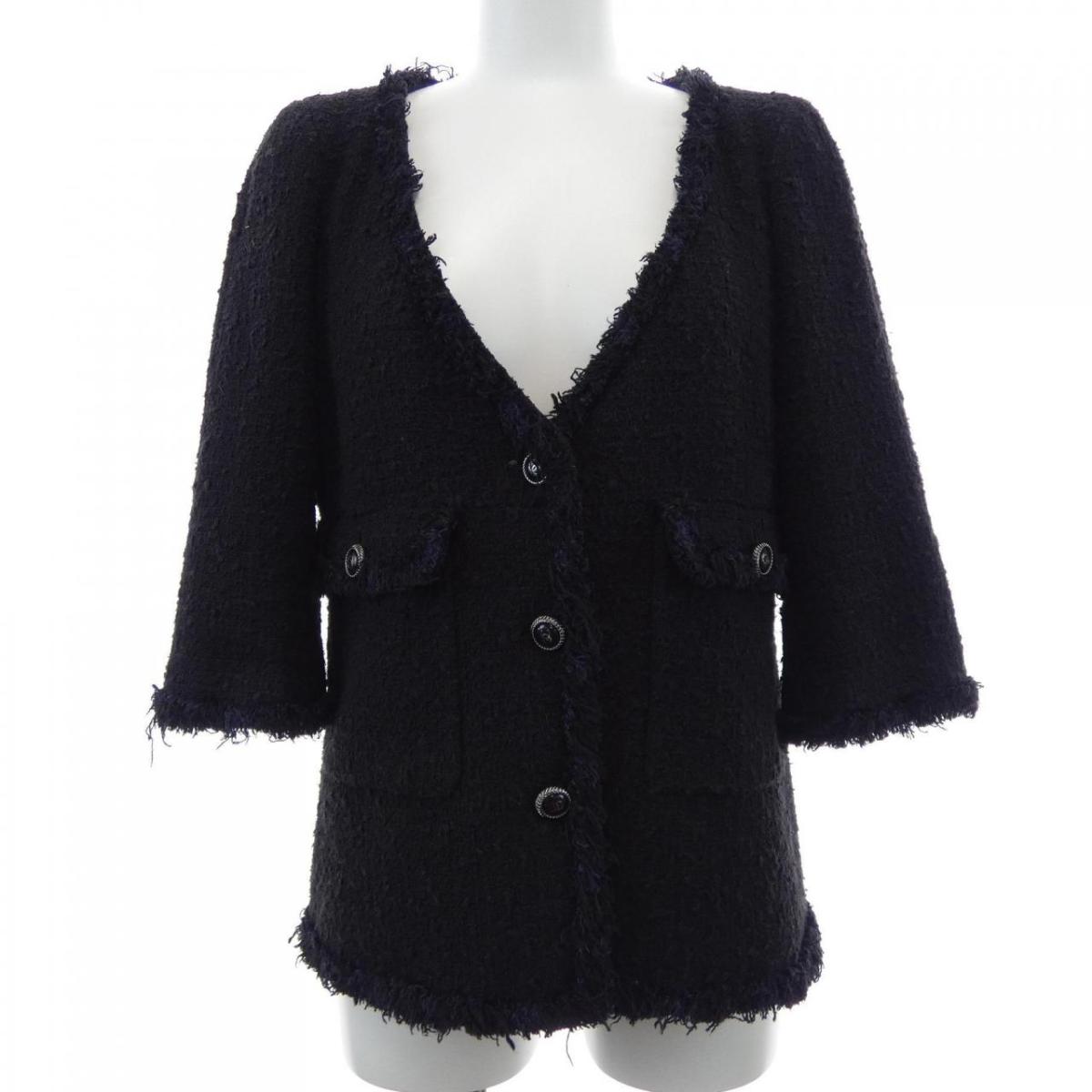 シャネル CHANEL P31153V20636 07P ノーカラージャケット【中古】｜KOMEHYO ONLINESTORE 店
