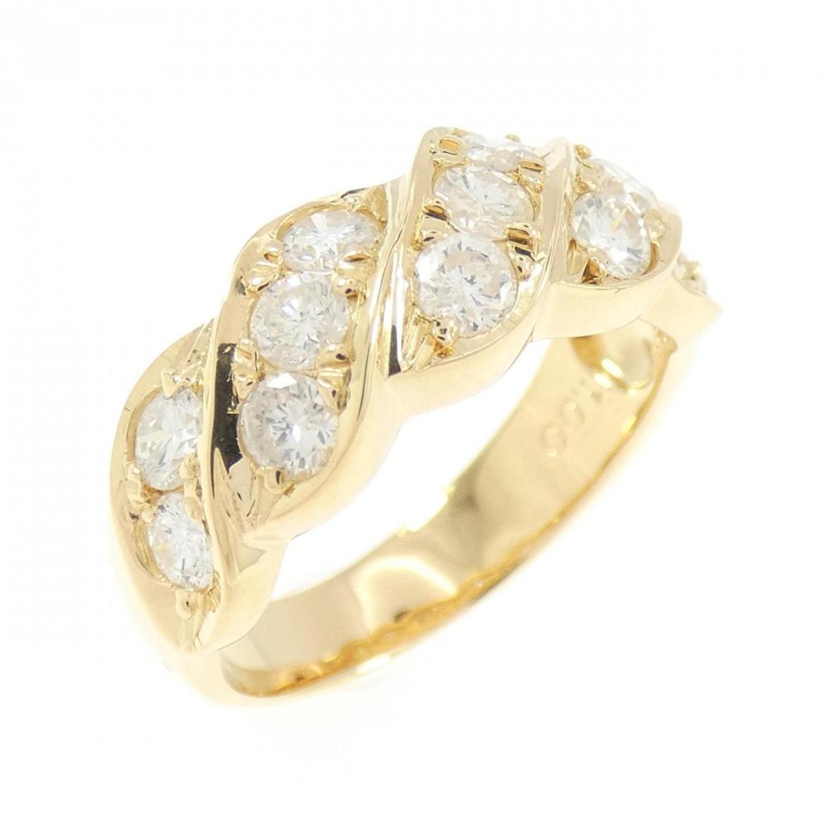 K18YG ダイヤモンド リング 1.00CT【中古】|KOMEHYO ONLINESTORE 店