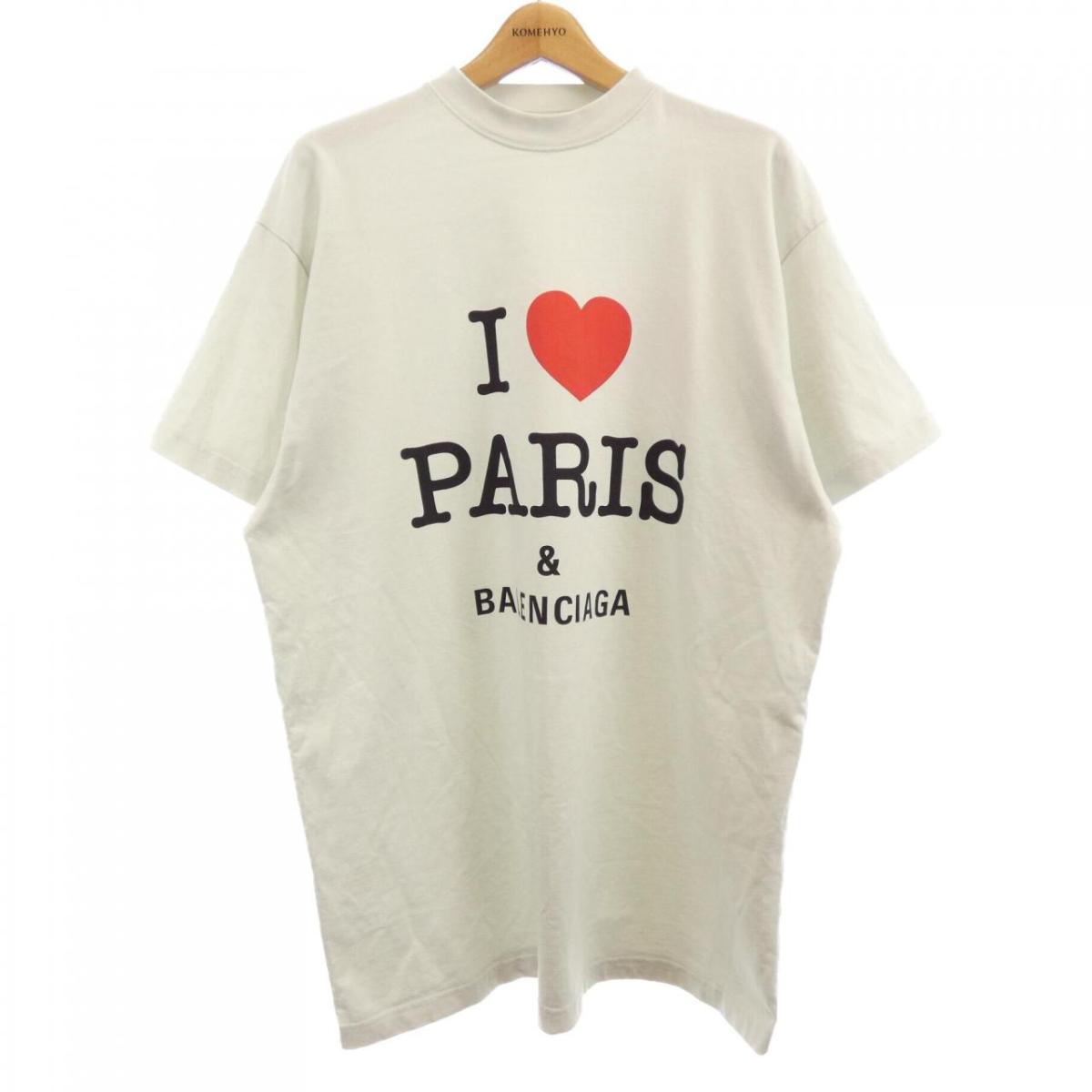 バレンシアガ BALENCIAGA 787349 TRVU9 UNISEX Tシャツ【中古】｜KOMEHYO ONLINESTORE 店