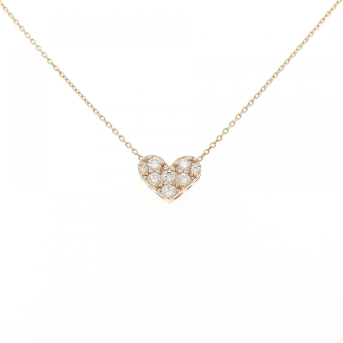 ポンテヴェキオ ハート ダイヤモンド ネックレス 0.20CT【中古】|KOMEHYO ONLINESTORE 店