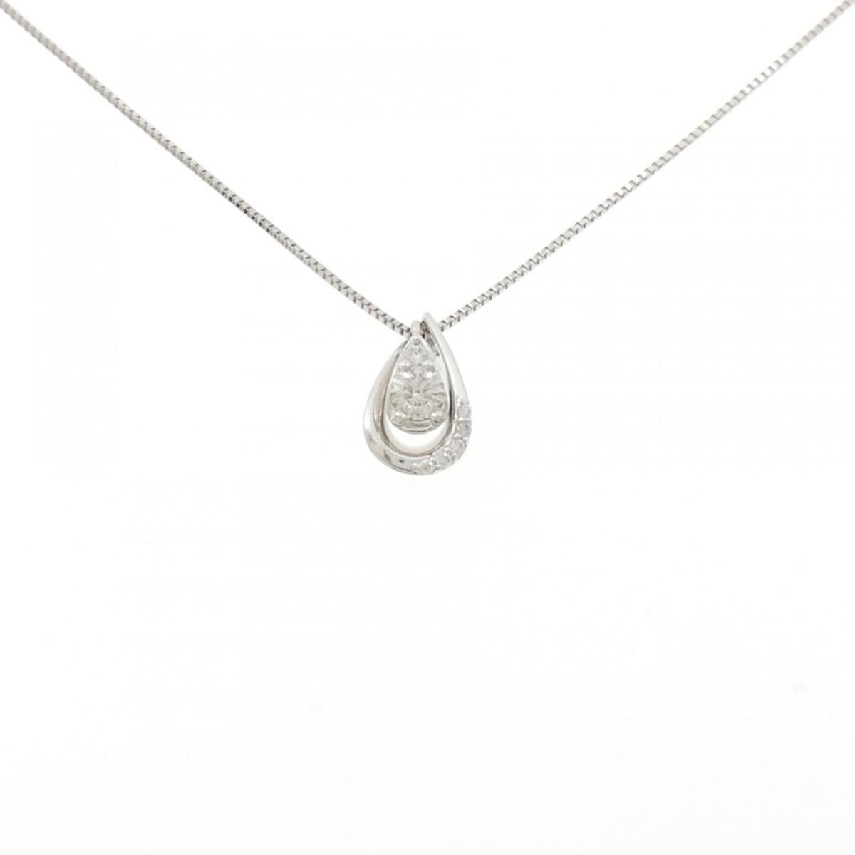 PT900/PT850 2WAY ダイヤモンド ネックレス 0.210CT【中古】｜KOMEHYO ONLINESTORE 店