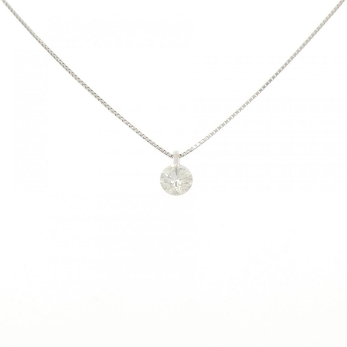PT900/PT850 ソリティア ダイヤモンド ネックレス 0.620CT【中古】｜KOMEHYO ONLINESTORE 店