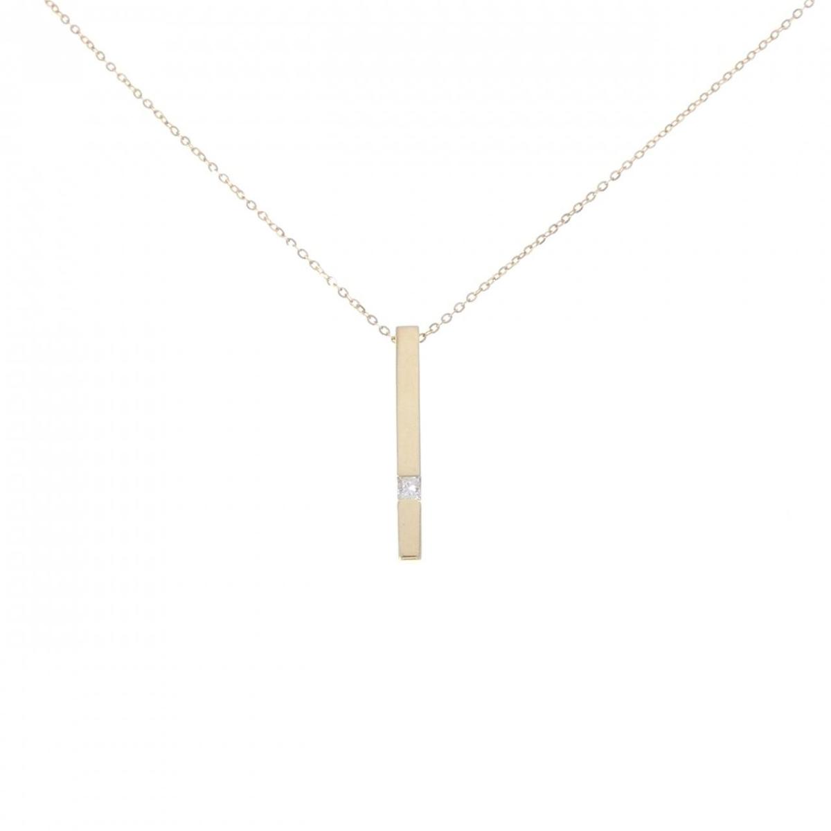 K18YG ダイヤモンド ネックレス 0.08CT【中古】｜KOMEHYO ONLINESTORE 店