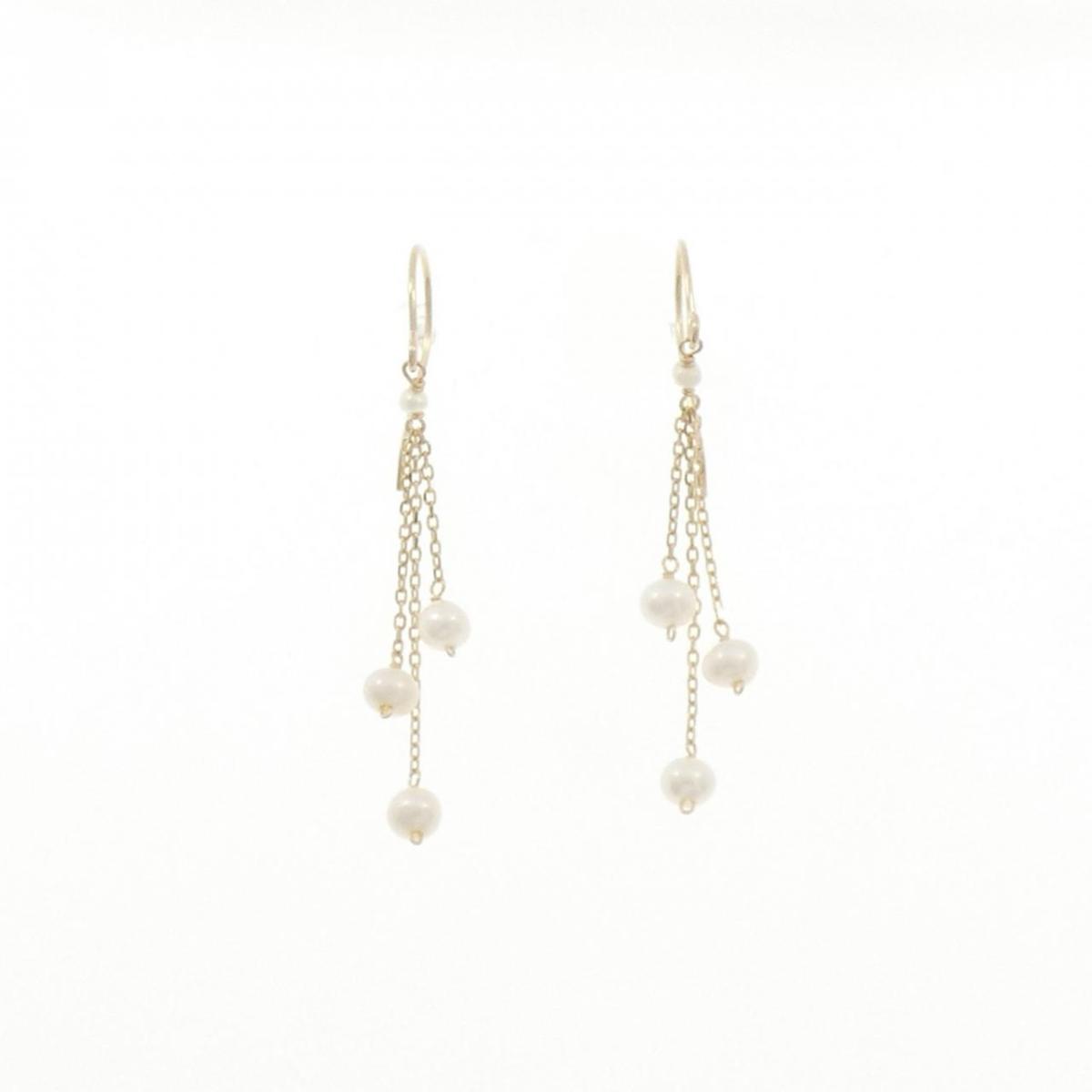 K10YG 淡水パール ピアス【中古】｜KOMEHYO ONLINESTORE 店