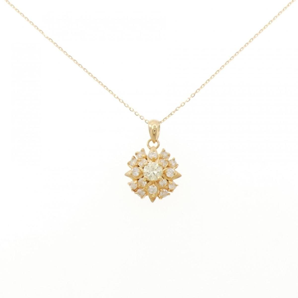 K18YG ダイヤモンド ネックレス 0.50CT【中古】｜KOMEHYO ONLINESTORE 店