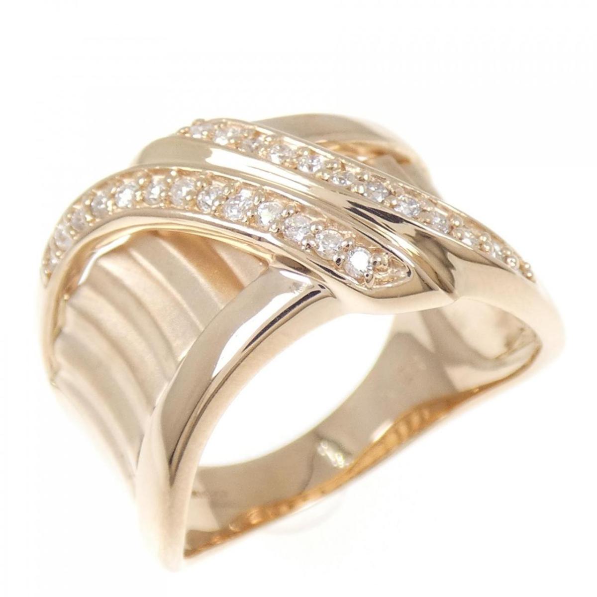 K18PG ダイヤモンド リング 0.21CT【中古】|KOMEHYO ONLINESTORE 店