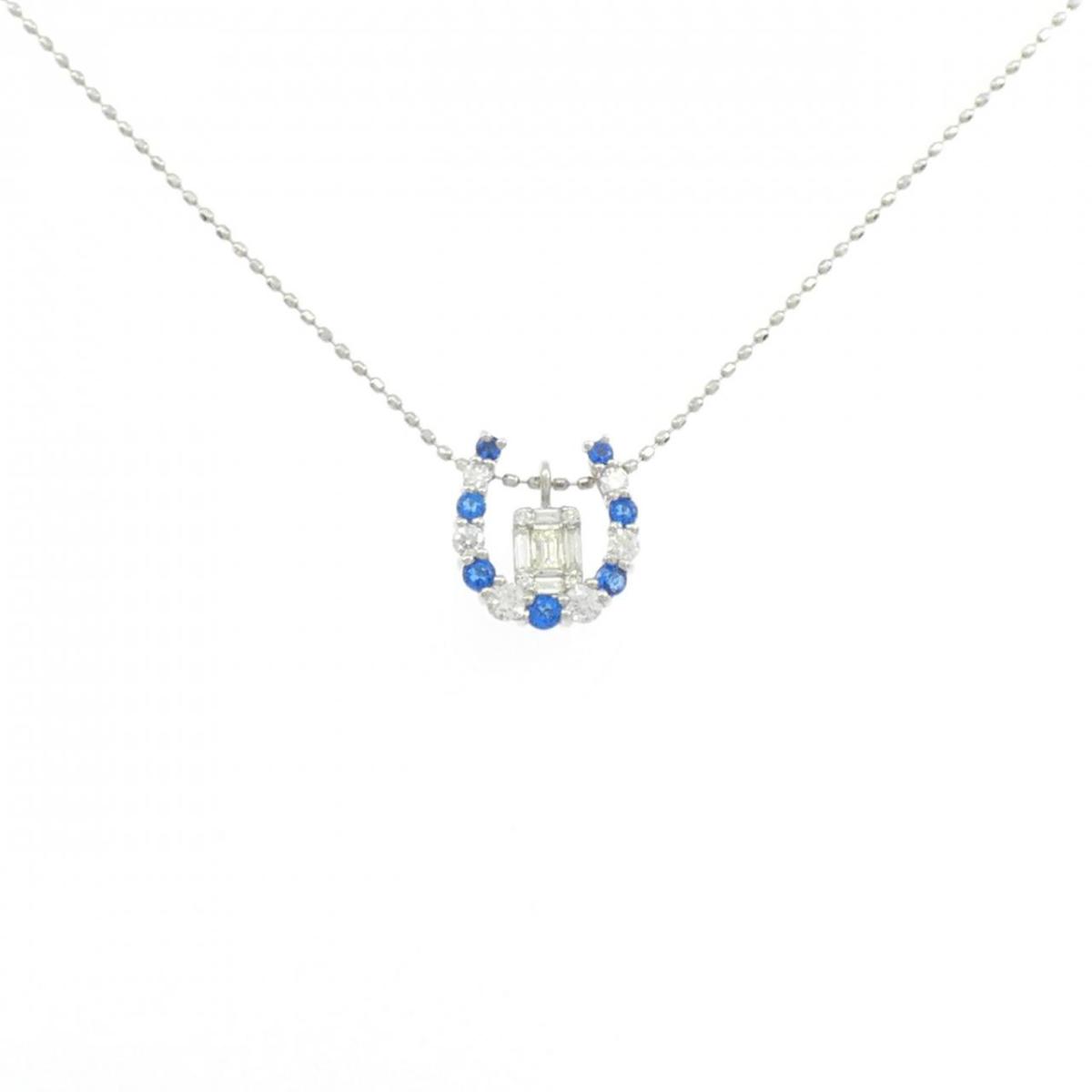 PT950/PT850 アウイナイト ネックレス 0.10CT【中古】｜KOMEHYO ONLINESTORE 店