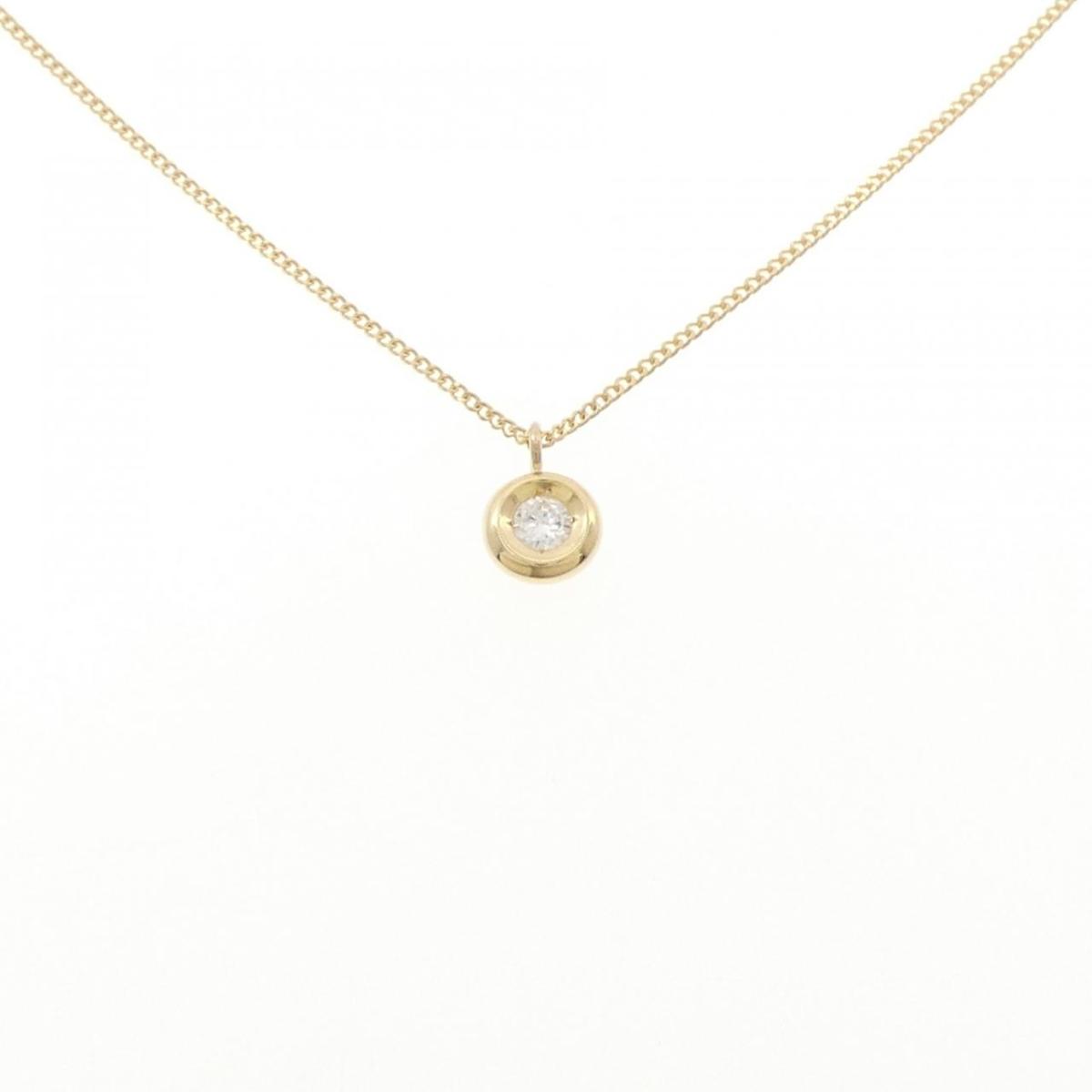 K18YG ダイヤモンド ネックレス 0.10CT【中古】|KOMEHYO ONLINESTORE 店