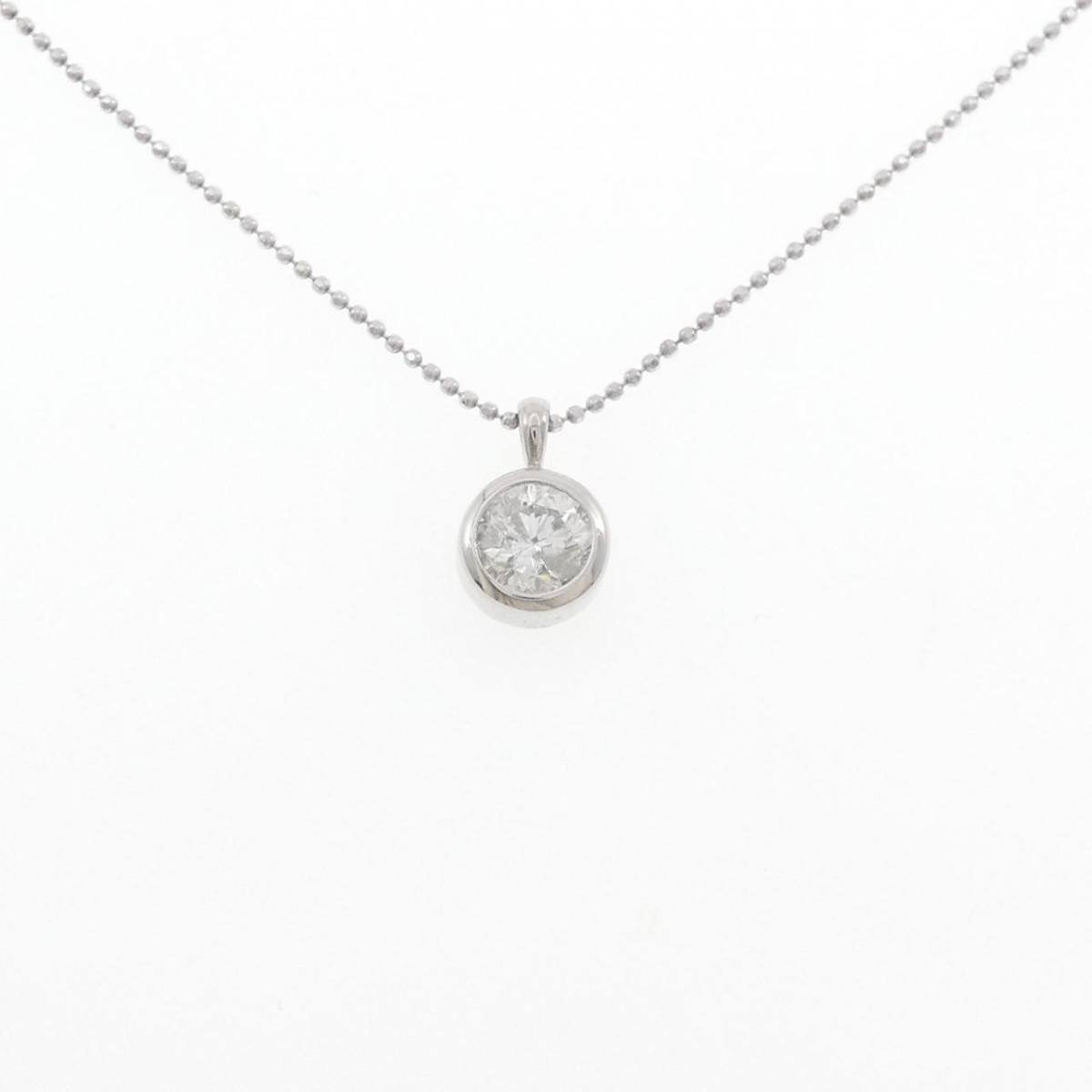 PT900/PT850 ソリティア ダイヤモンド ネックレス 1.004CT【中古】|KOMEHYO ONLINESTORE 店
