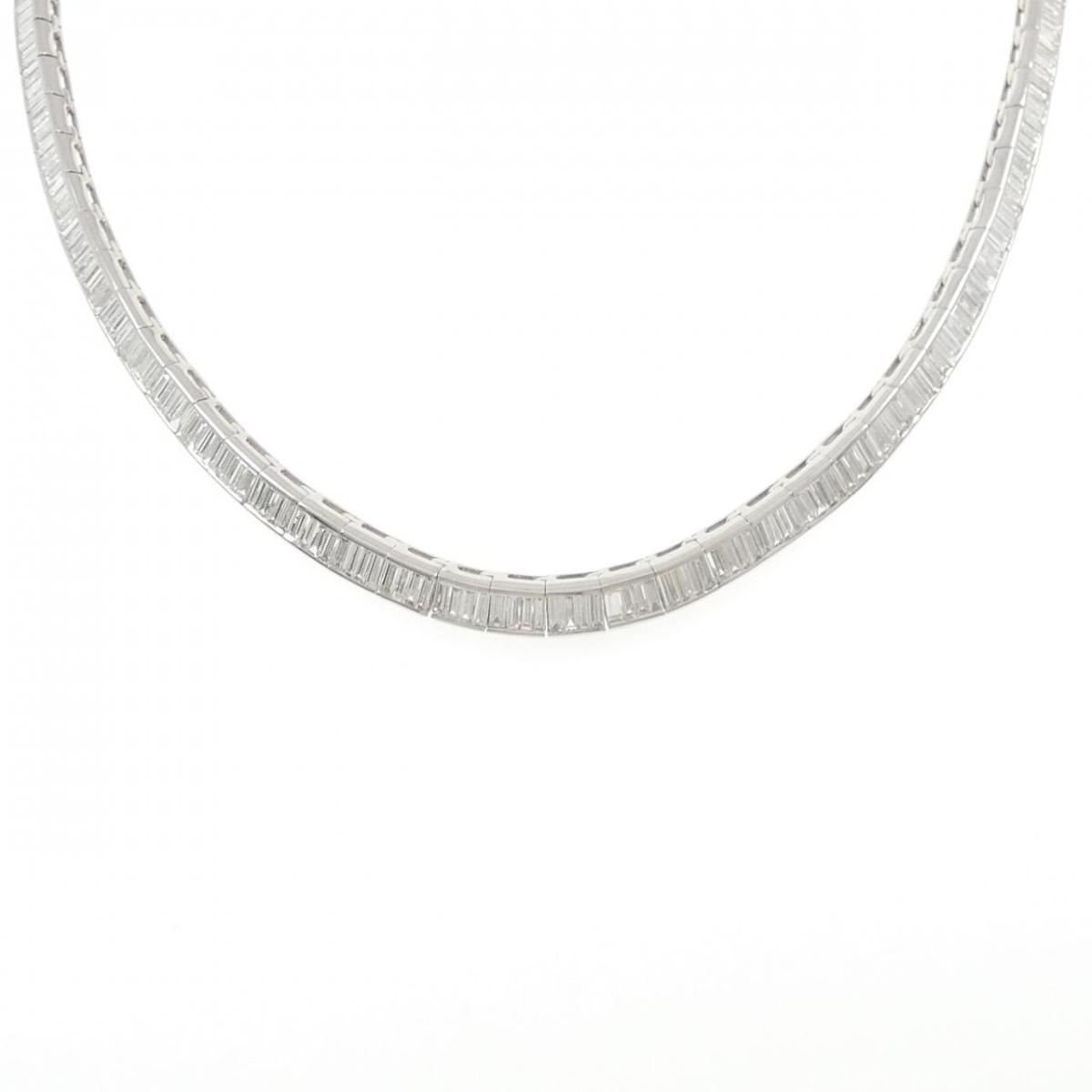 K18WG ダイヤモンド ネックレス 10.38CT【中古】｜KOMEHYO ONLINESTORE 店