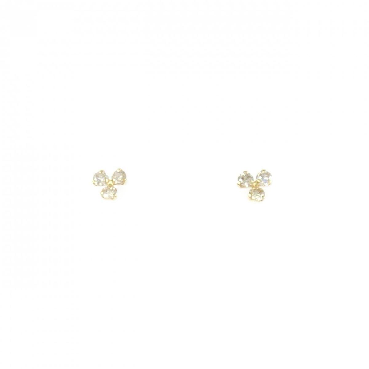K18YG ダイヤモンド ピアス 0.10CT【中古】|KOMEHYO ONLINESTORE 店